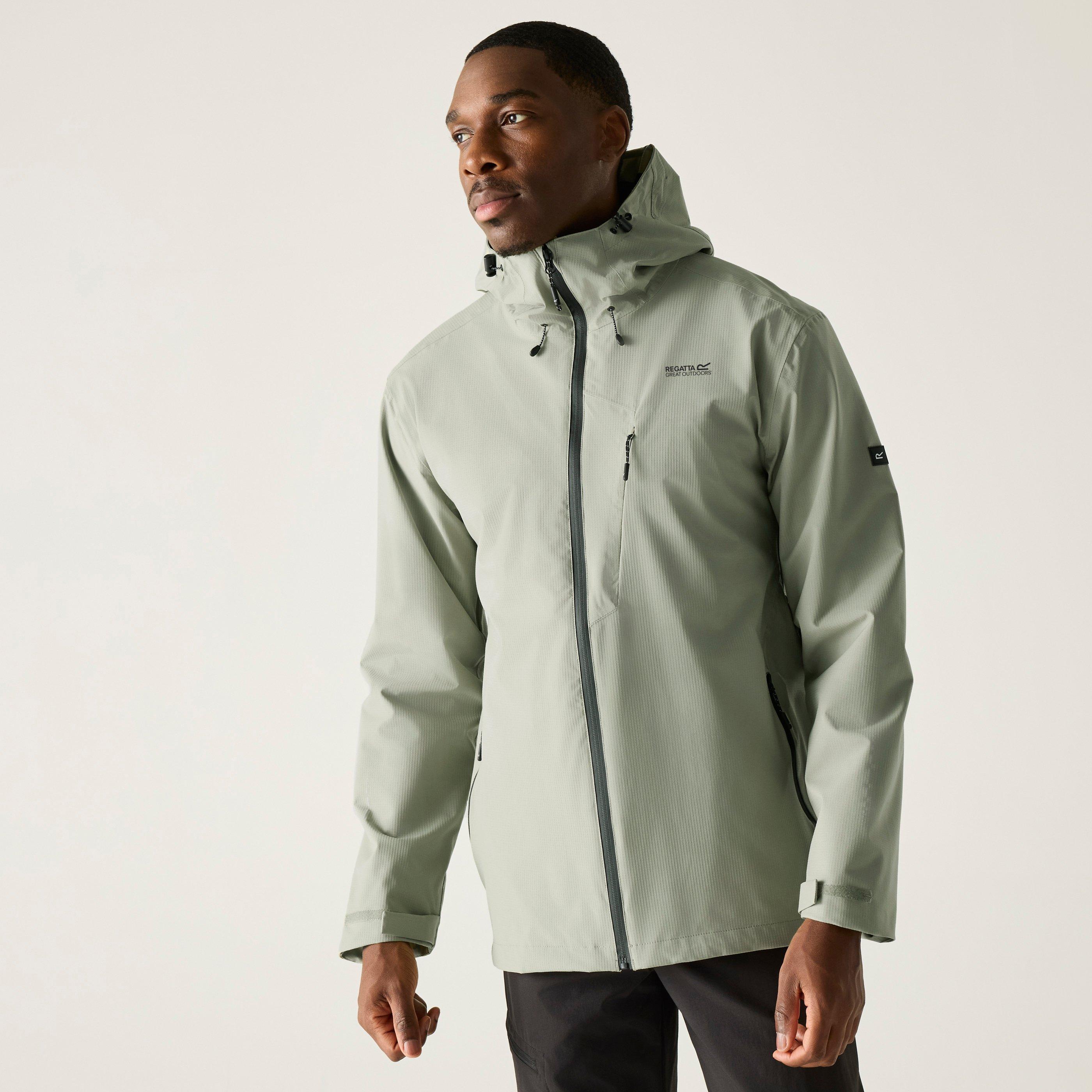 Regatta Men's Oklarna Waterproof Isotex Jacket - Light Sage - XXL