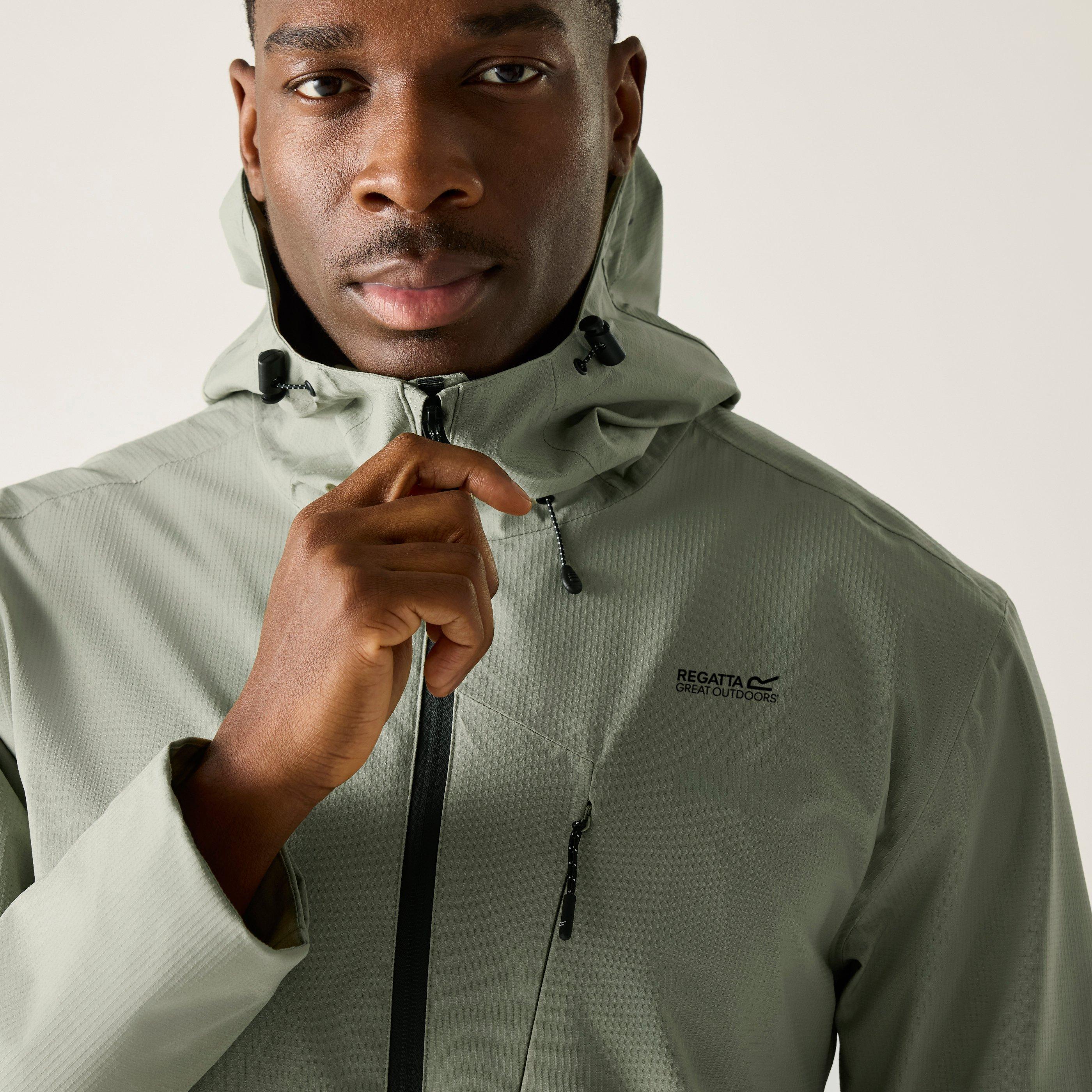 Light Sage - Regatta - Mens Oklarna Waterproof Isotex Jacket - 7