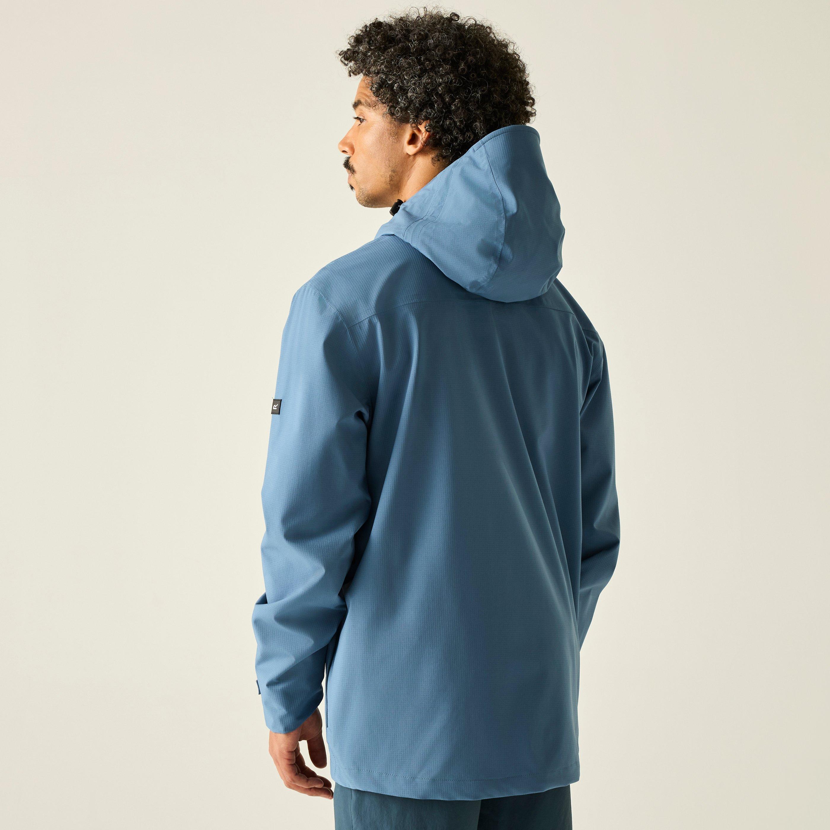 China Blue - Regatta - Mens Oklarna Waterproof Isotex Jacket - 2