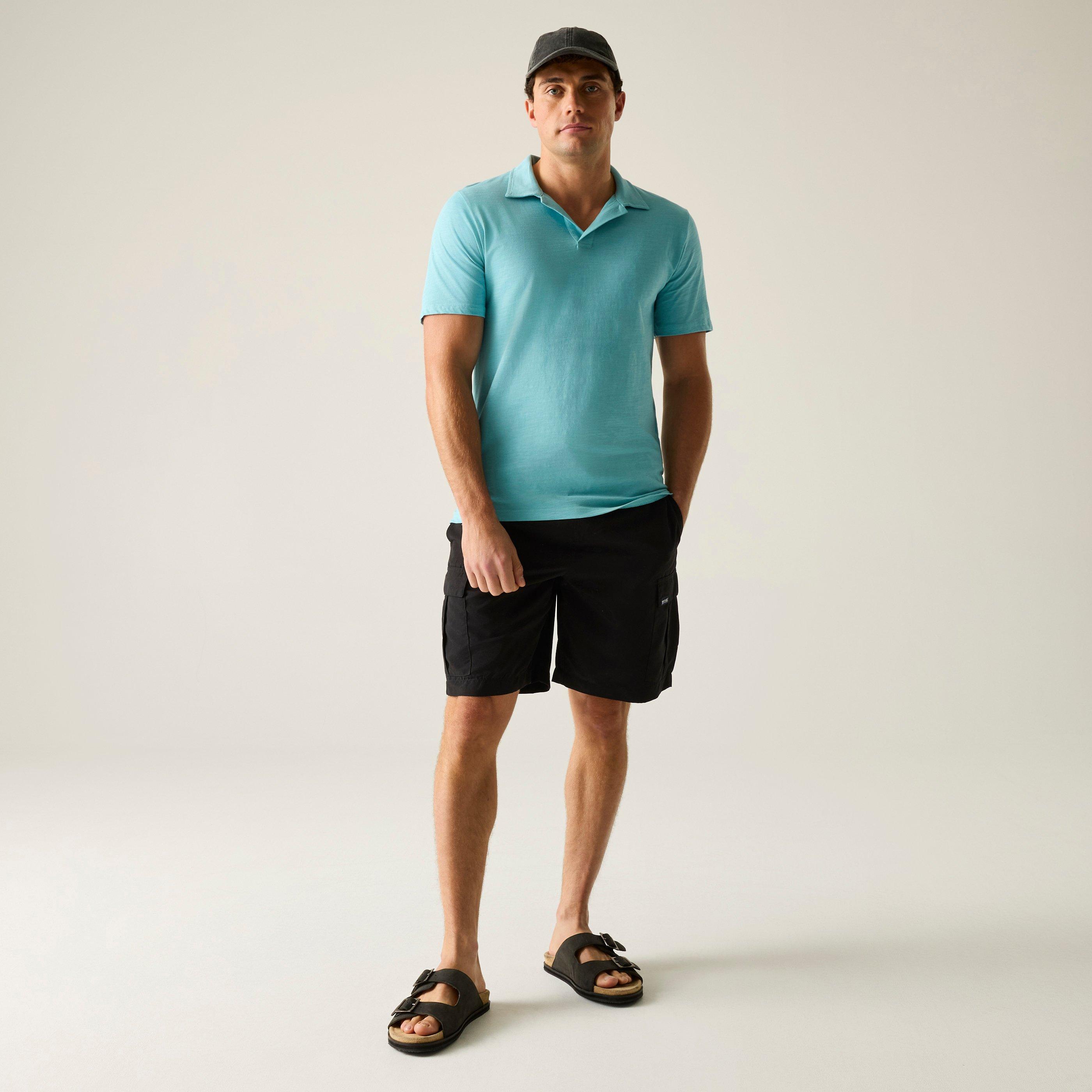 Nordic Blue - Regatta - Mens Hadvo Breathable Polo Shirt - 3