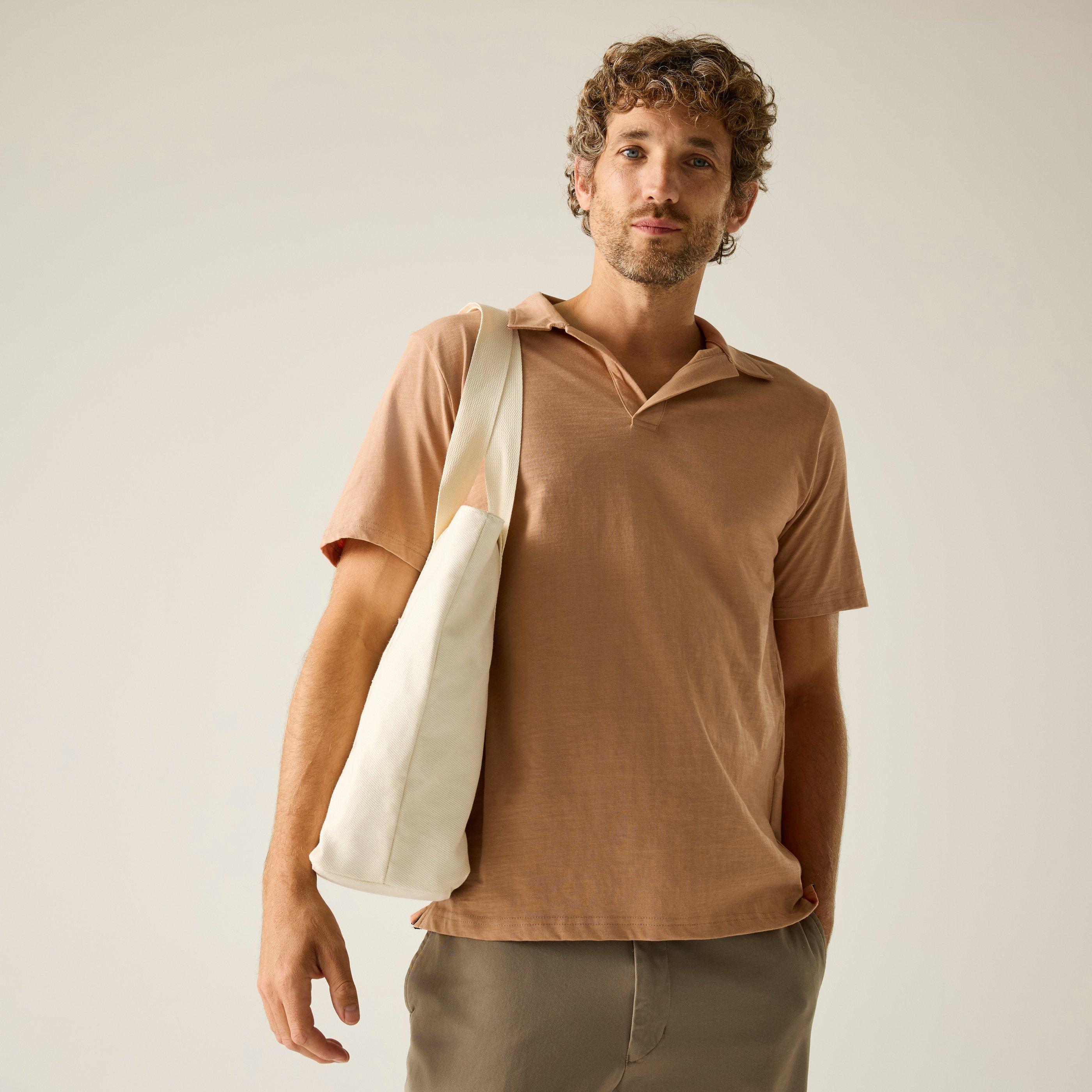 Regatta Men's Hadvo Breathable Polo Shirt - Italian Clay - 3XL