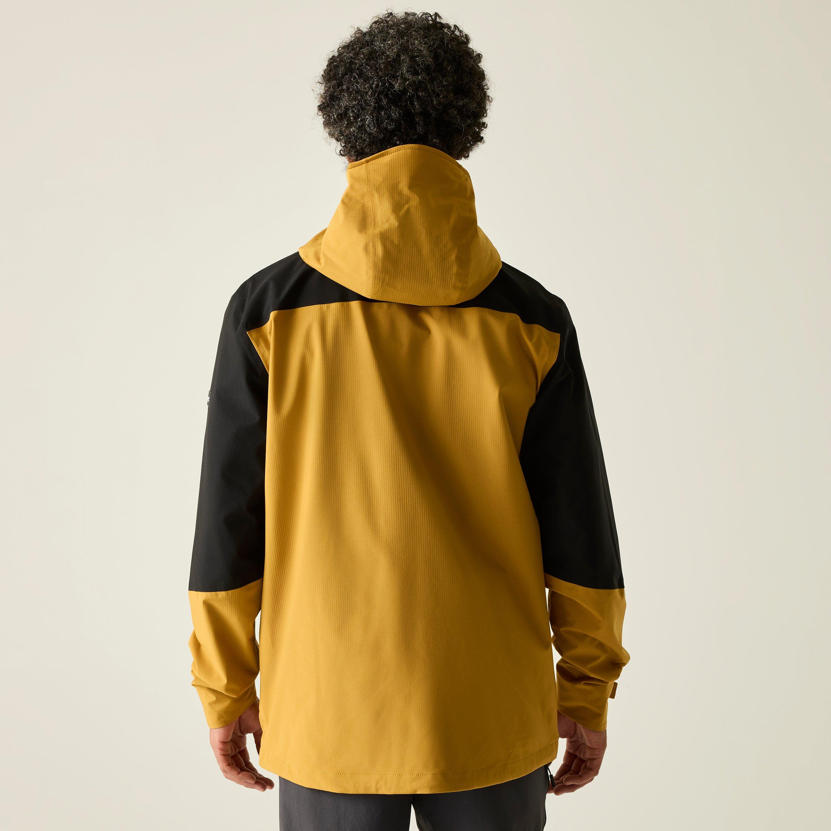 Wdbrn/Blck - Regatta - Mens Freesdale Waterproof Isotex Jacket - 2