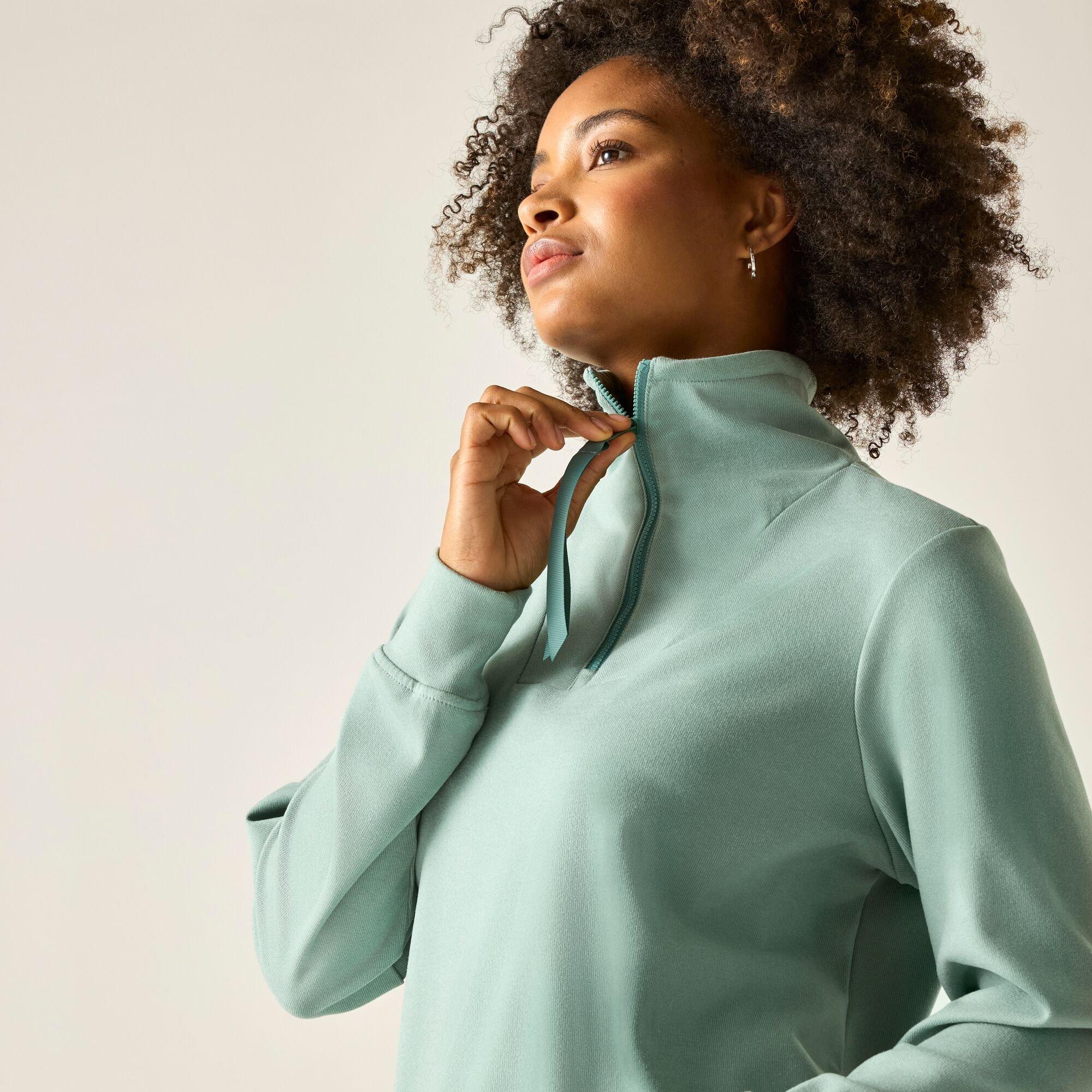 Ivy Moss - Regatta - Womens Demmi Half Zip Fleece - 1