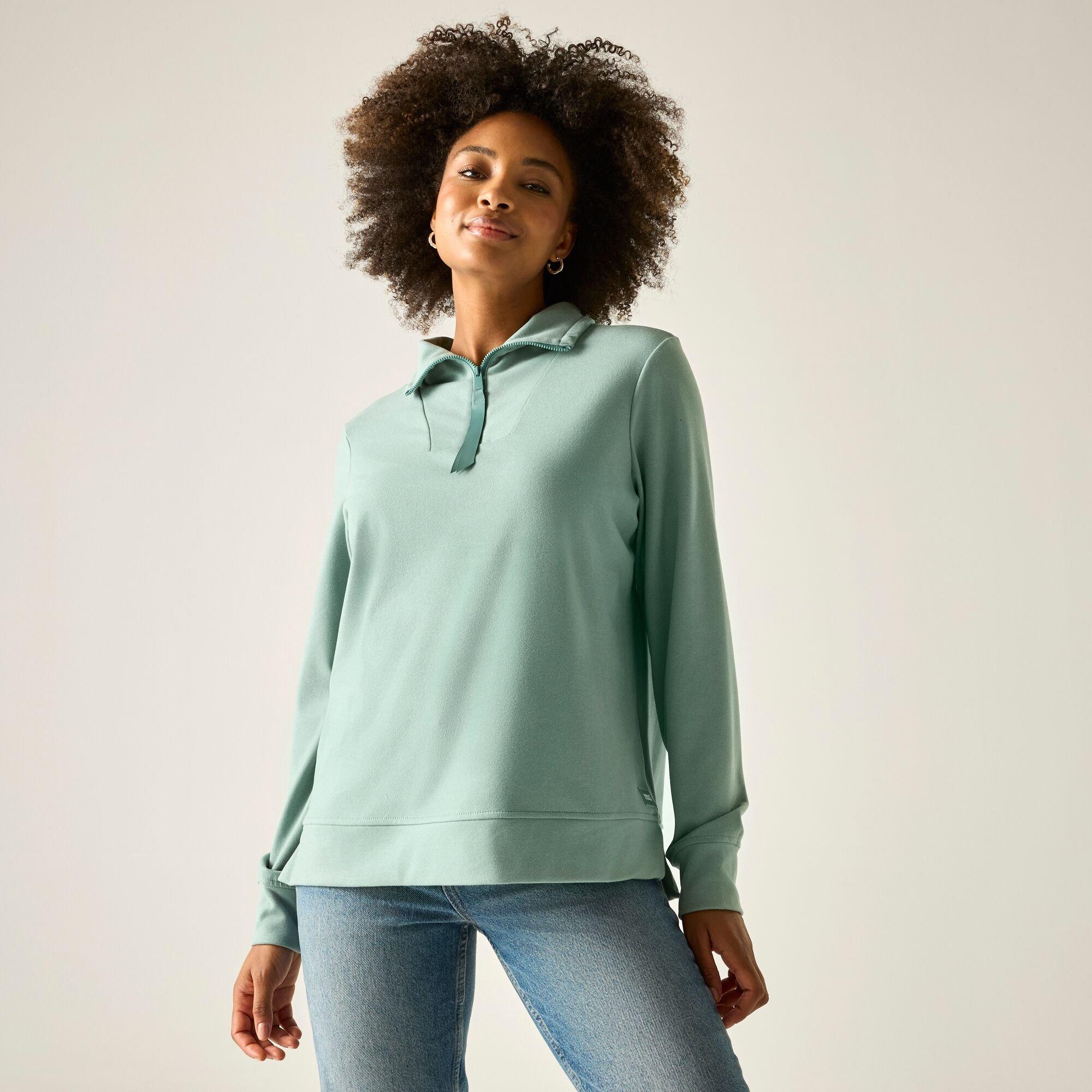 Ivy Moss - Regatta - Womens Demmi Half Zip Fleece - 2