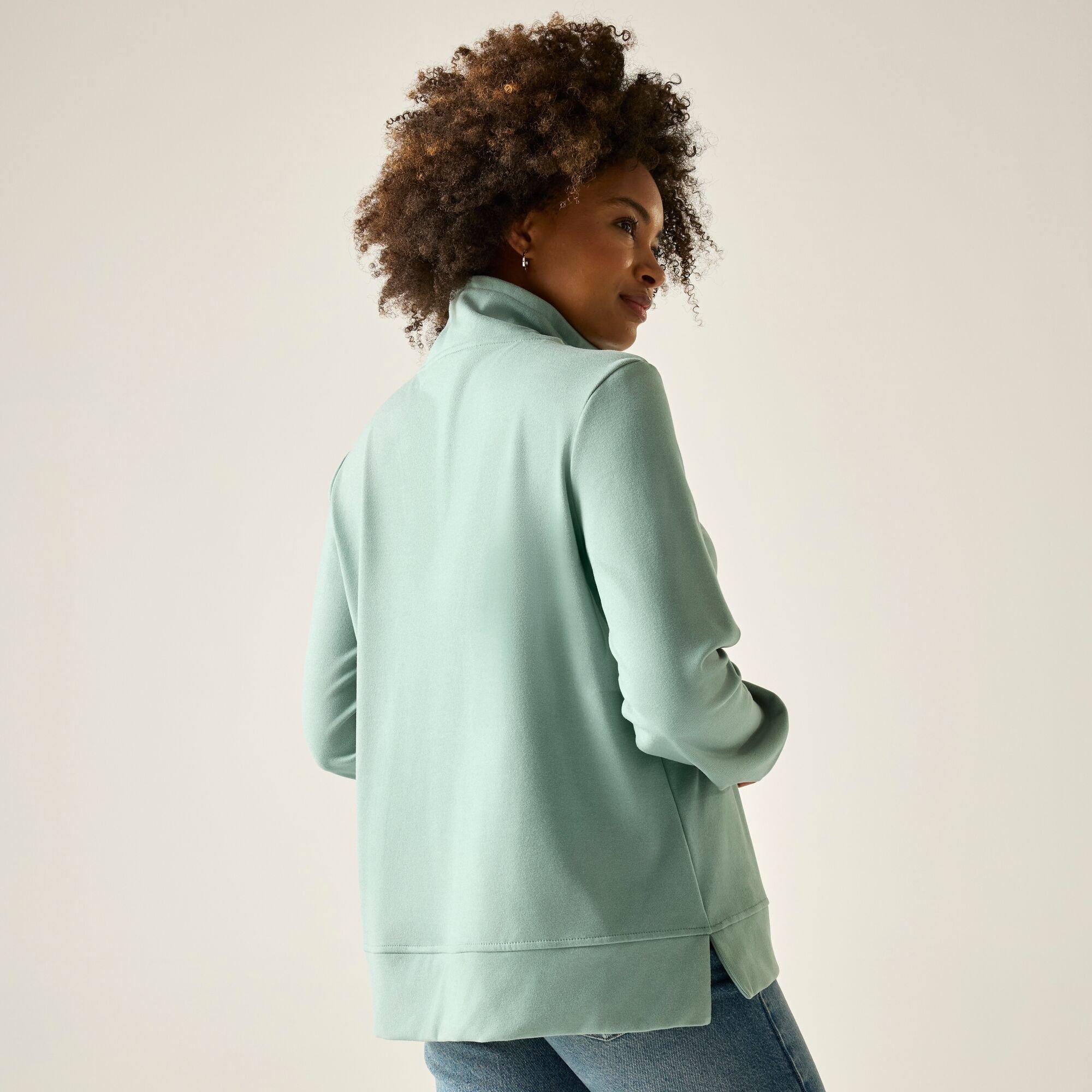 Ivy Moss - Regatta - Womens Demmi Half Zip Fleece - 3