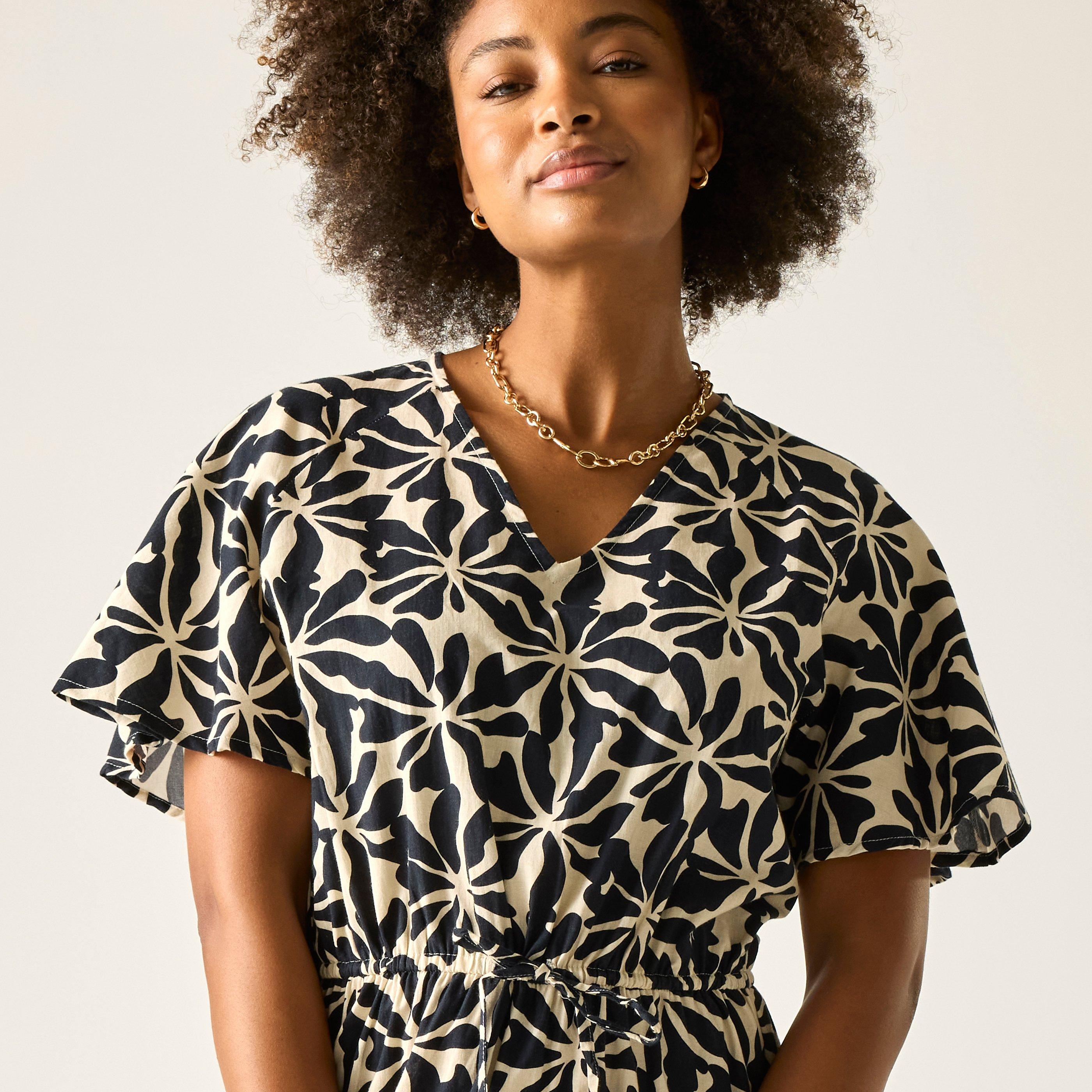 Abstrctflorl - Regatta - Womens Elona Breathable Dress - 5