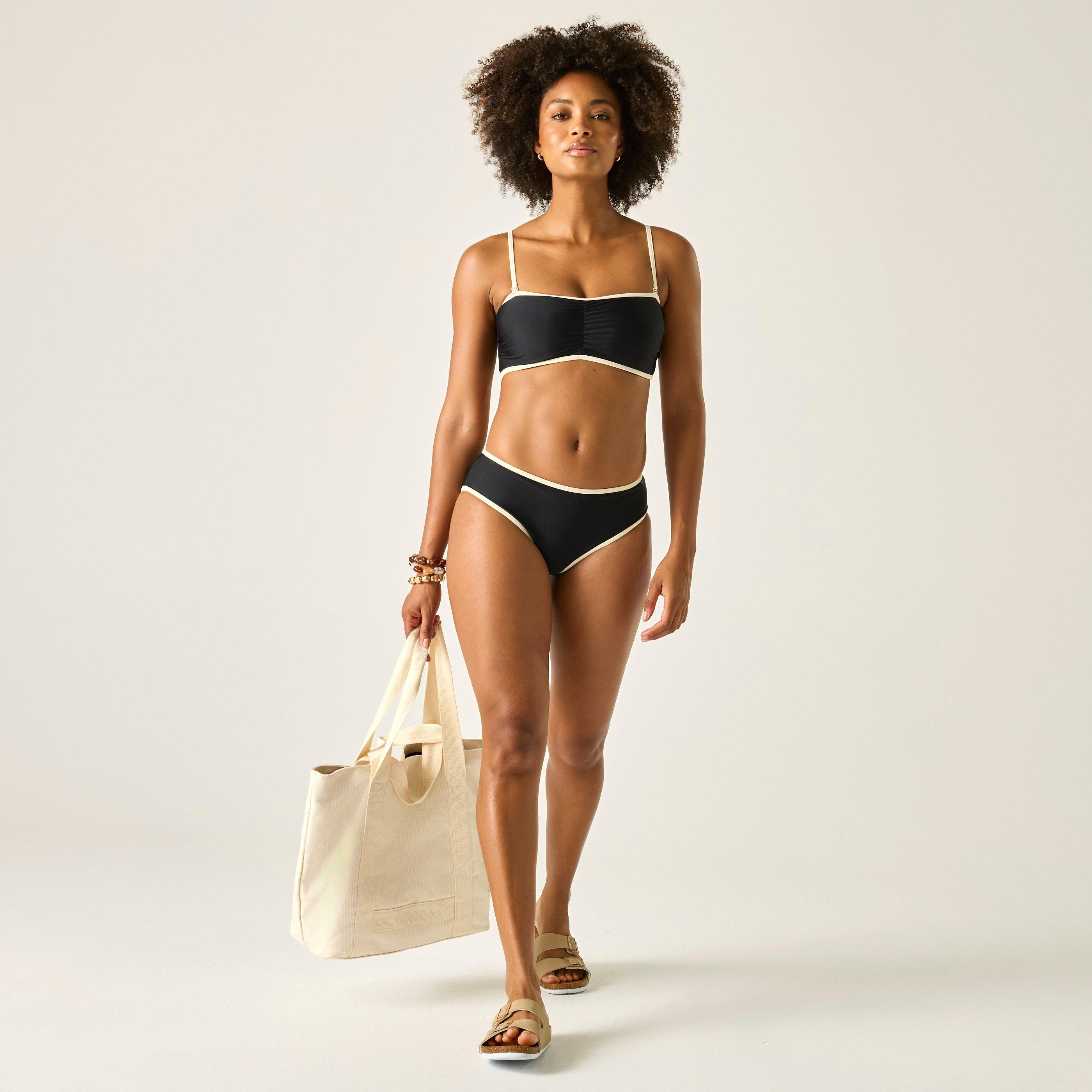 Black - Regatta - Womens Kyra Padded Bandeau Top - 3