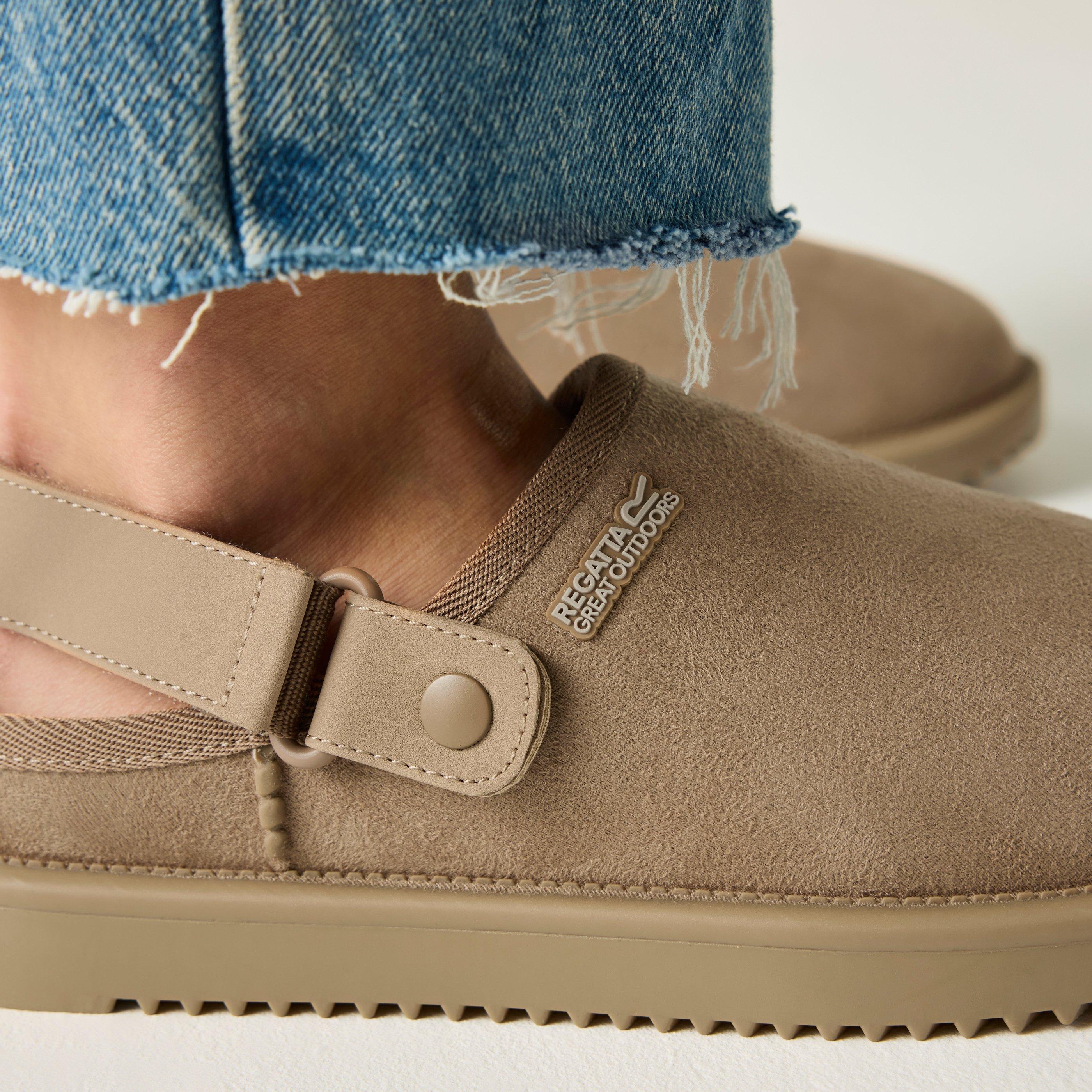 Burnt Tan - Regatta - Womens Risley Clog Sandals - 4