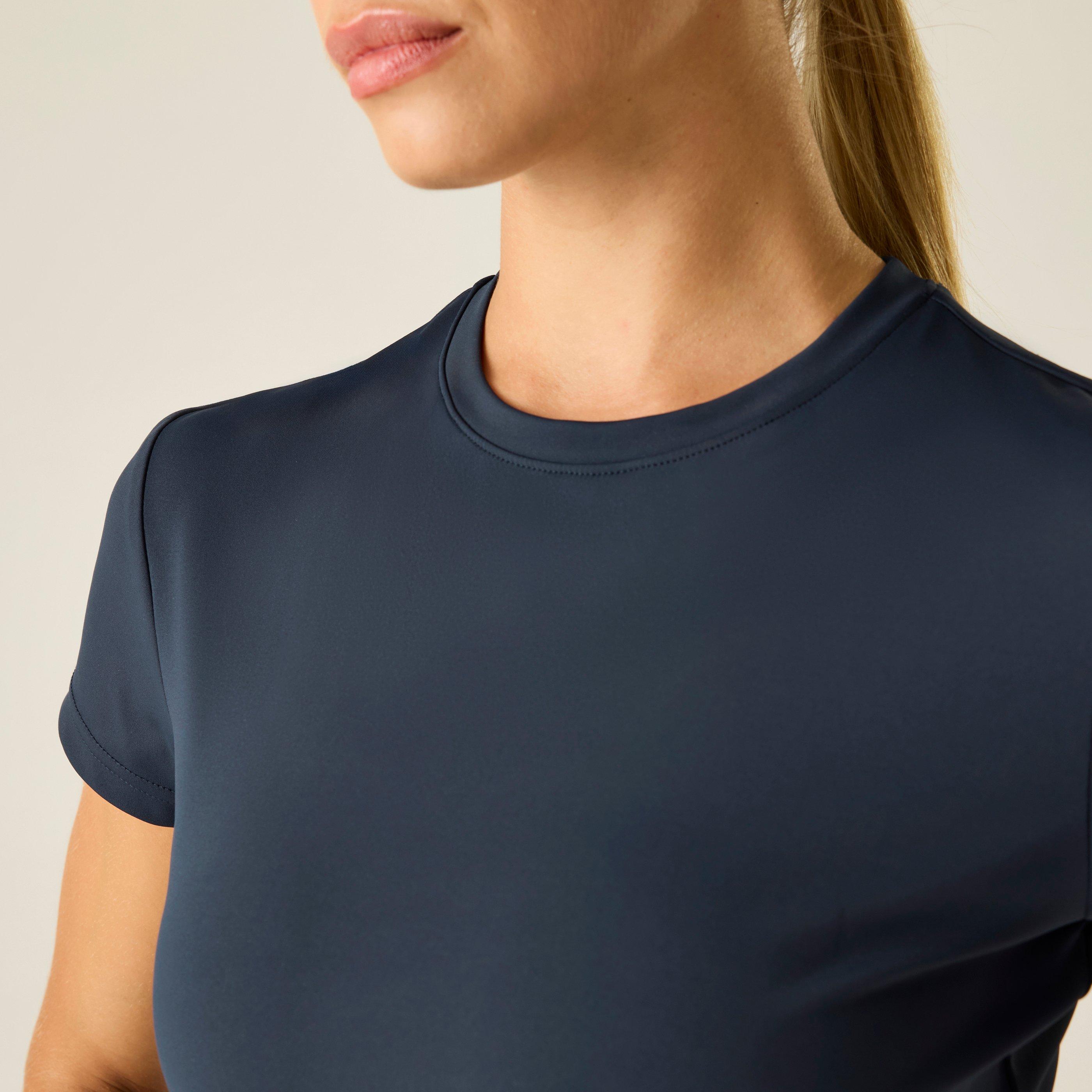 Navy - Dare 2b - Womens Refresh Quick-Drying T-Shirt - 5