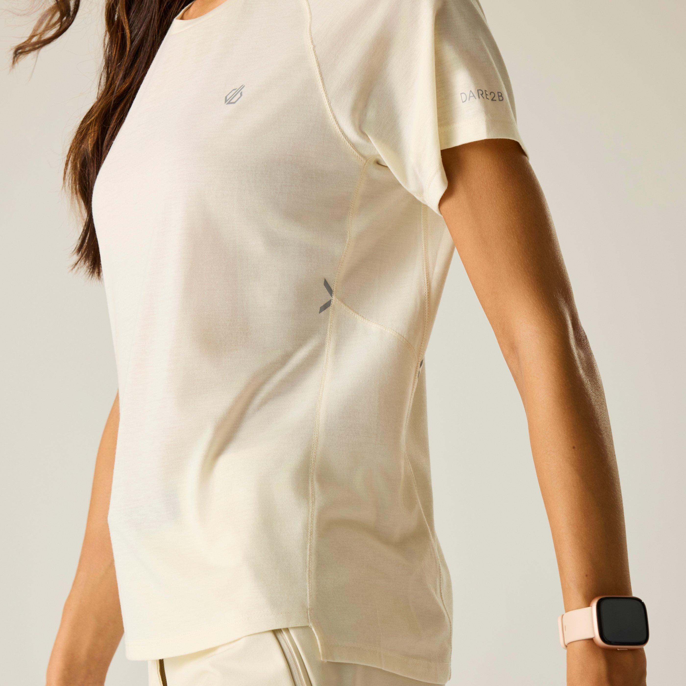 Almond Milk - Dare 2b - Womens Nimble Quick-Drying T-Shirt - 4