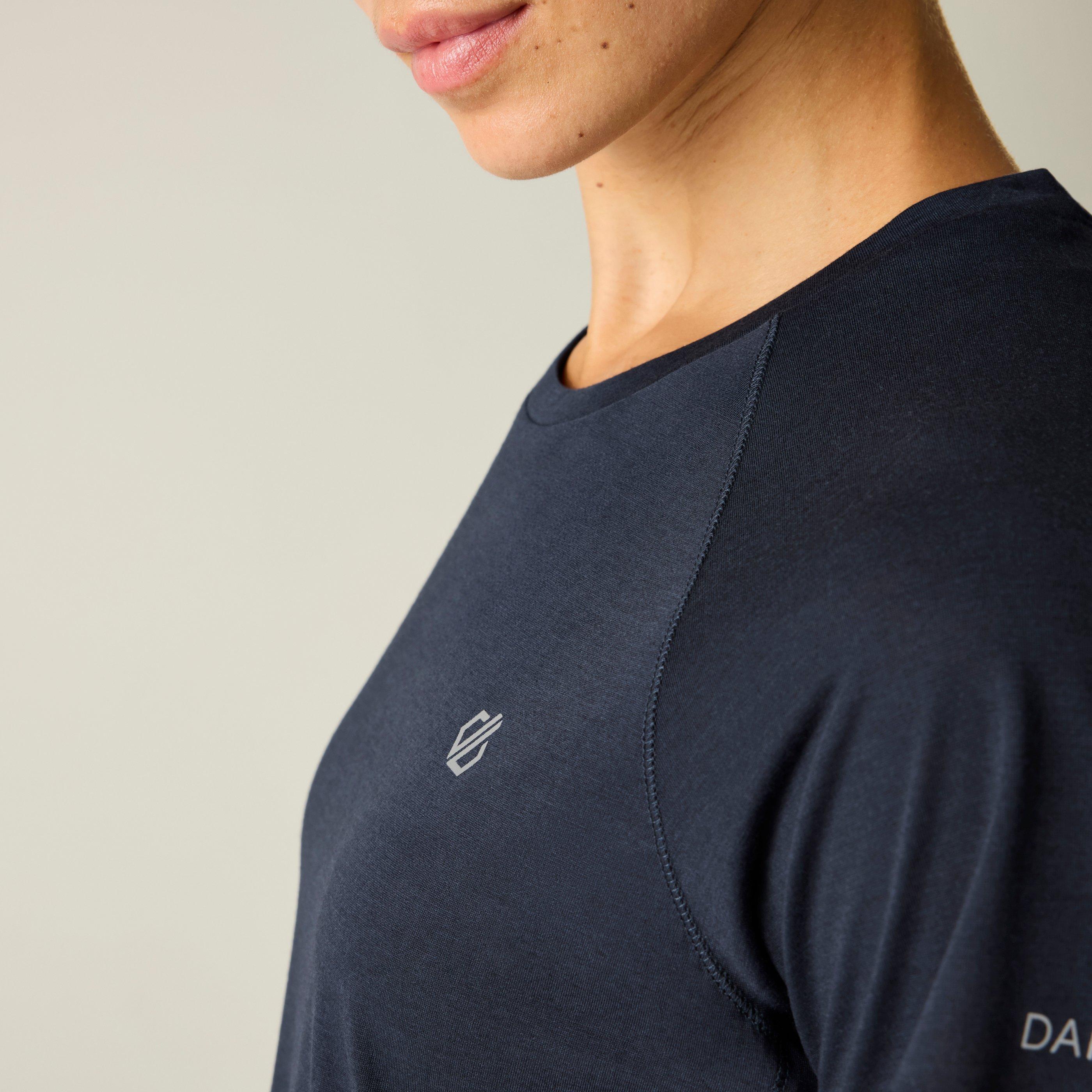 Navy - Dare 2b - Womens Nimble Quick-Drying T-Shirt - 4