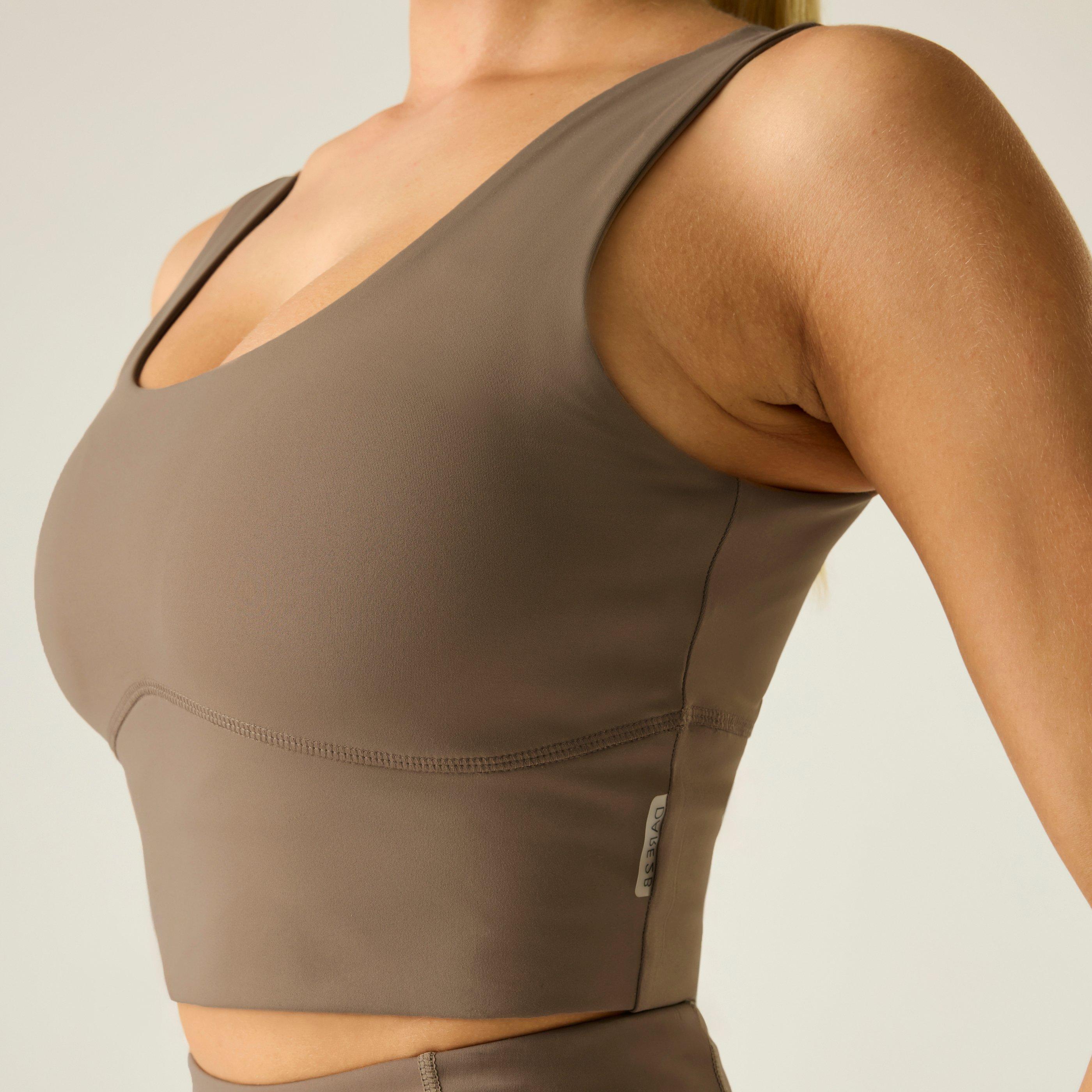 Pine Bark - Dare 2b - Womens Refresh Tank Quick Dry UPF 50+ Top - 4