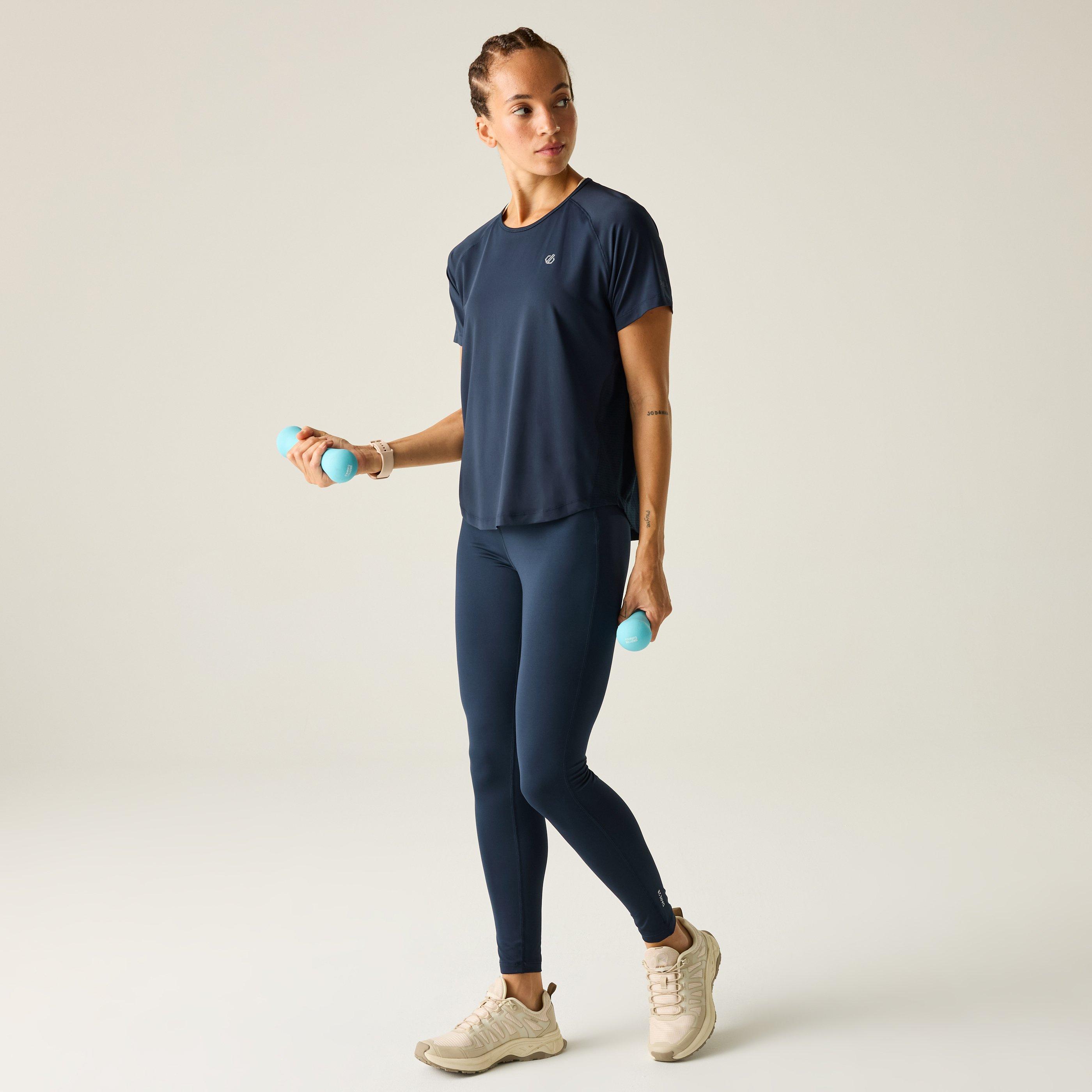 Navy - Dare 2b - Womens Chase II UPF 50+ T-Shirt - 3