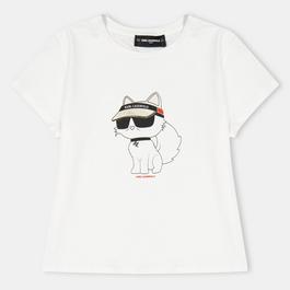 Karl Lagerfeld Karl Branded Print T In53