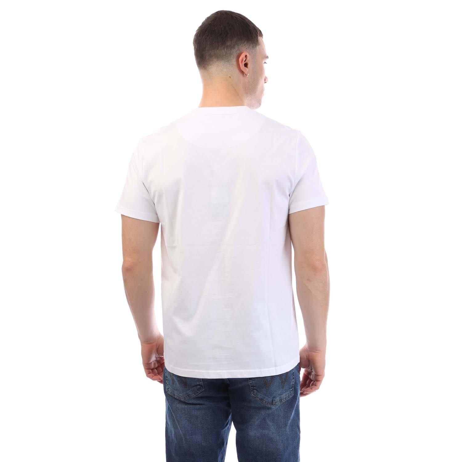 White - Weekend Offender - Shareck Check T-Shirt - 3