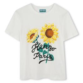 Kenzo Logo Print T Shirt Babies