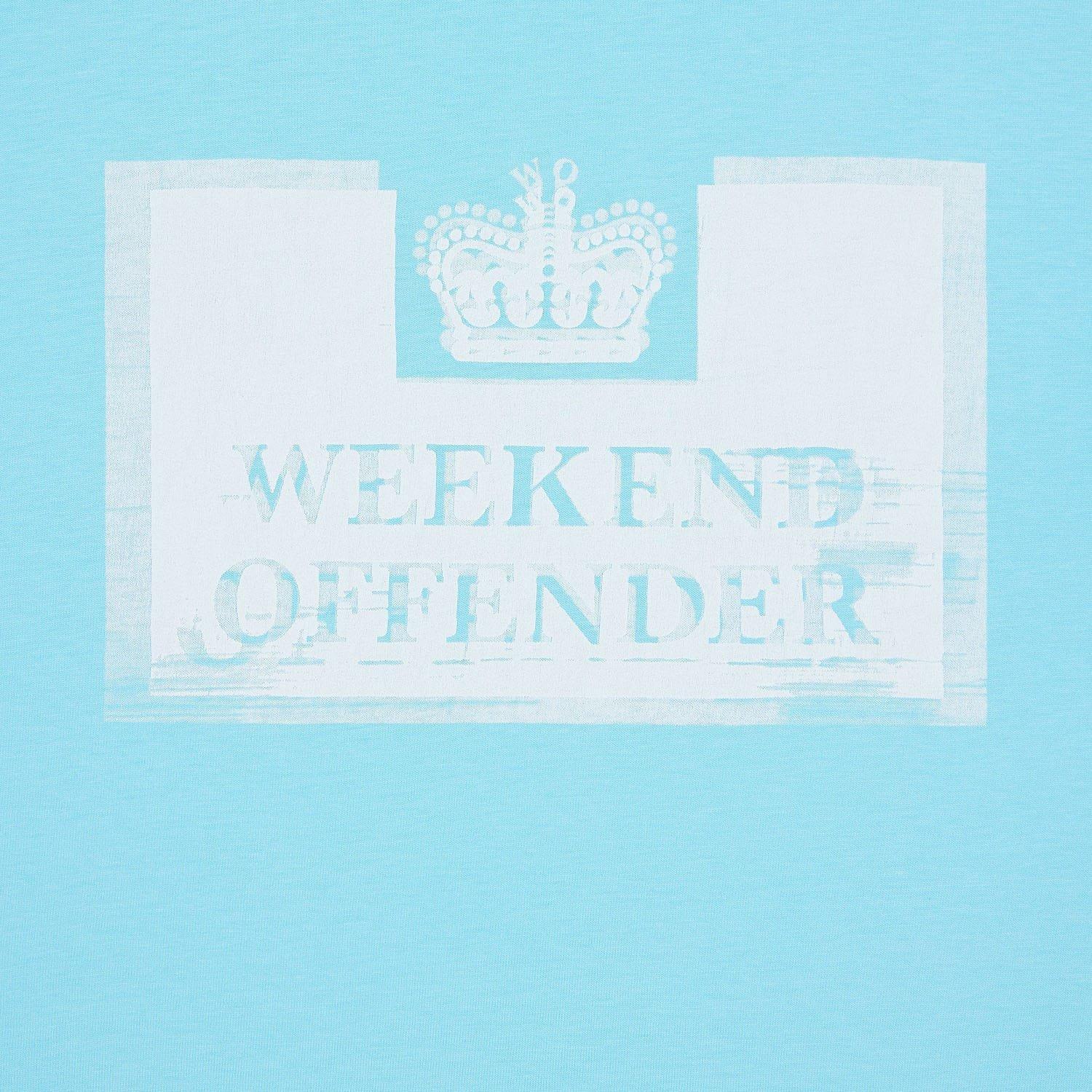 Light Blue - Weekend Offender - Bonpensiero Graphic T-Shirt - 5