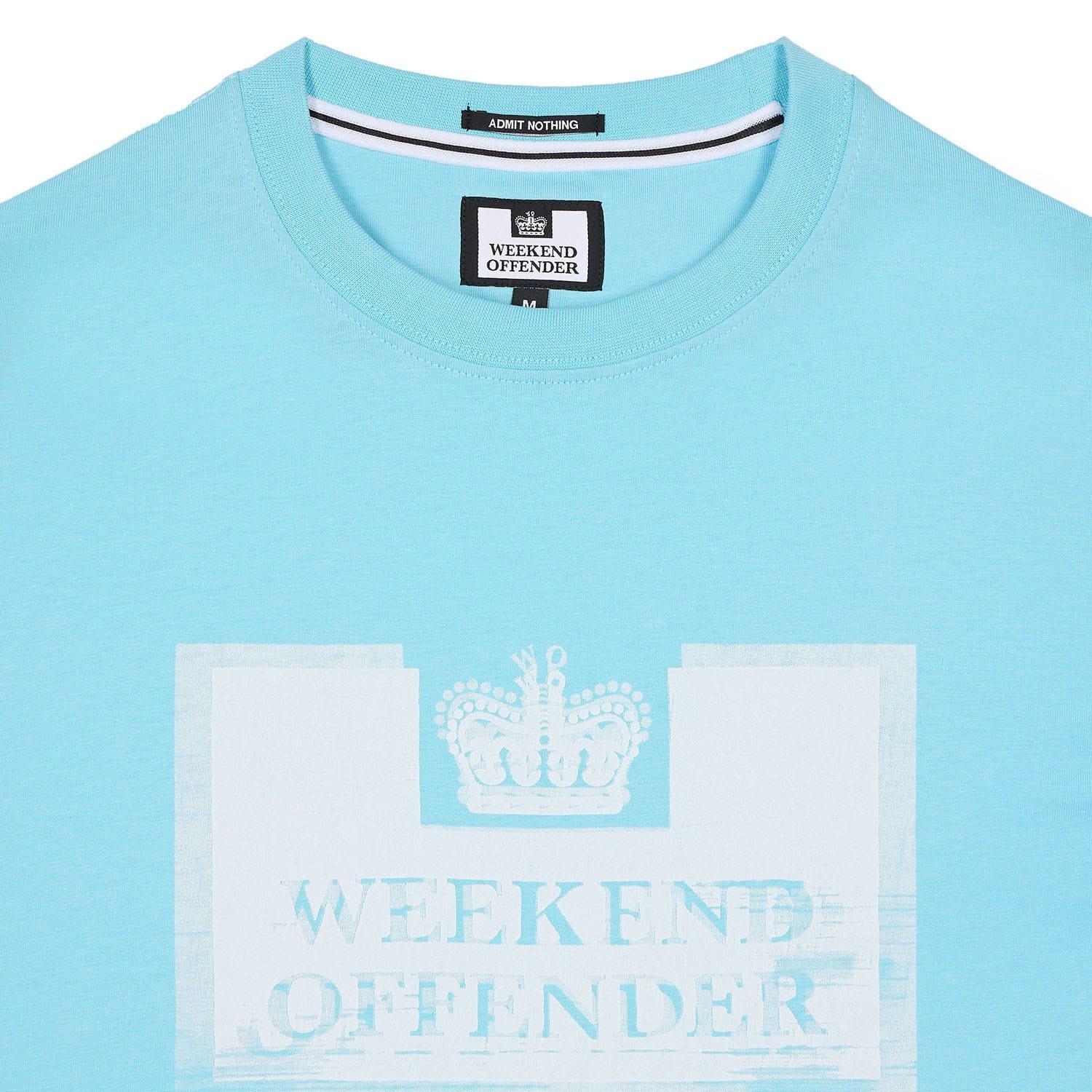 Light Blue - Weekend Offender - Bonpensiero Graphic T-Shirt - 6