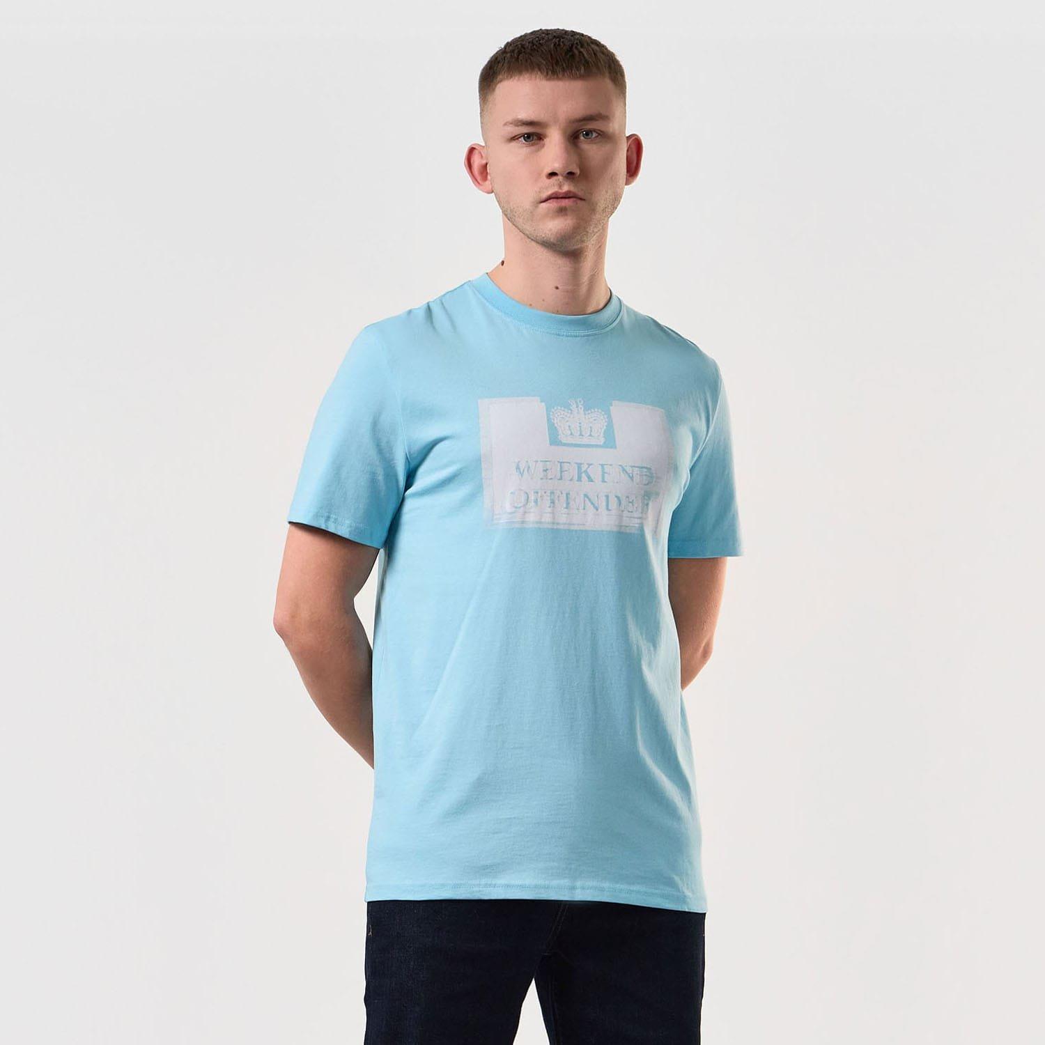 Light Blue - Weekend Offender - Bonpensiero Graphic T-Shirt - 7