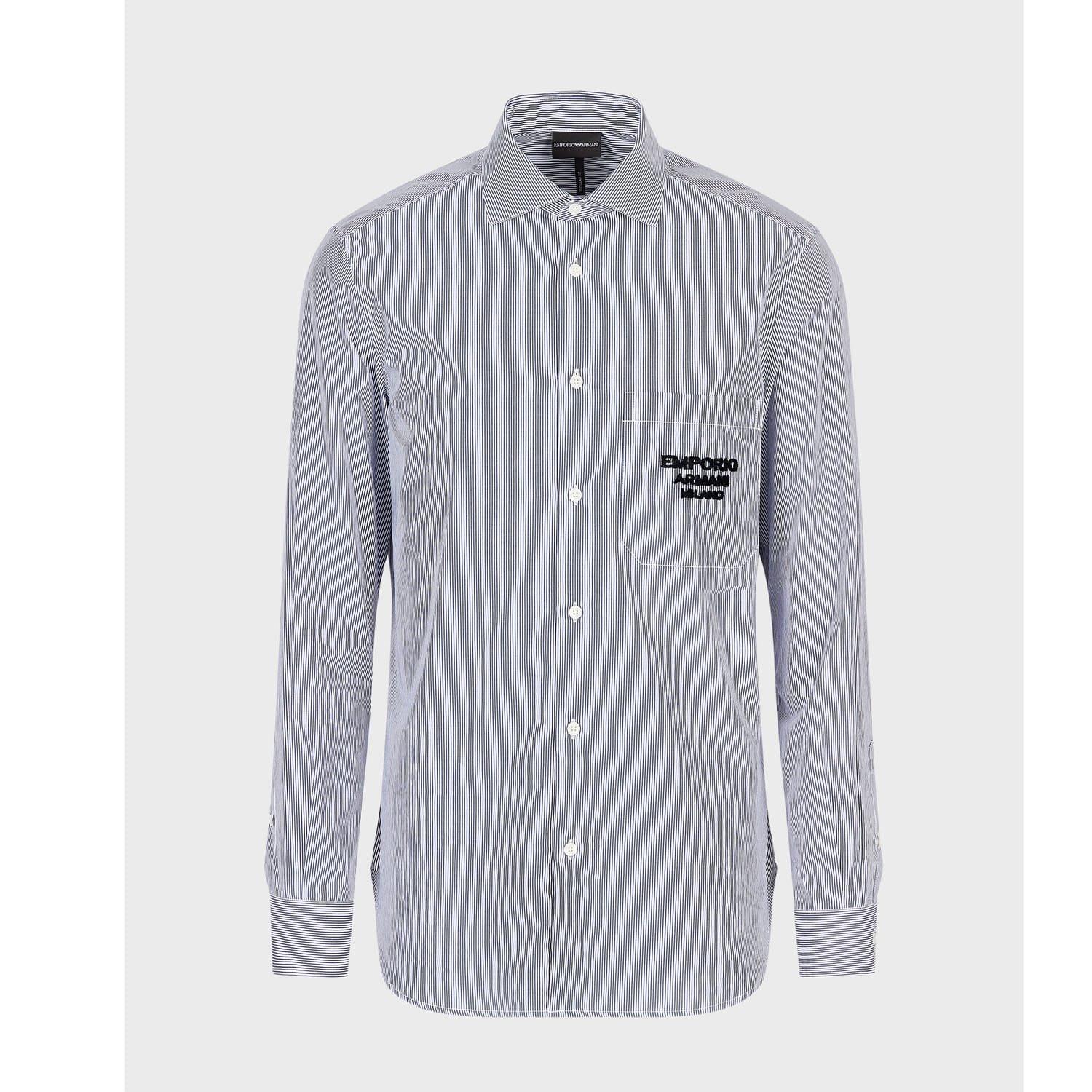 Blue - Emporio Armani - Shirt - 5