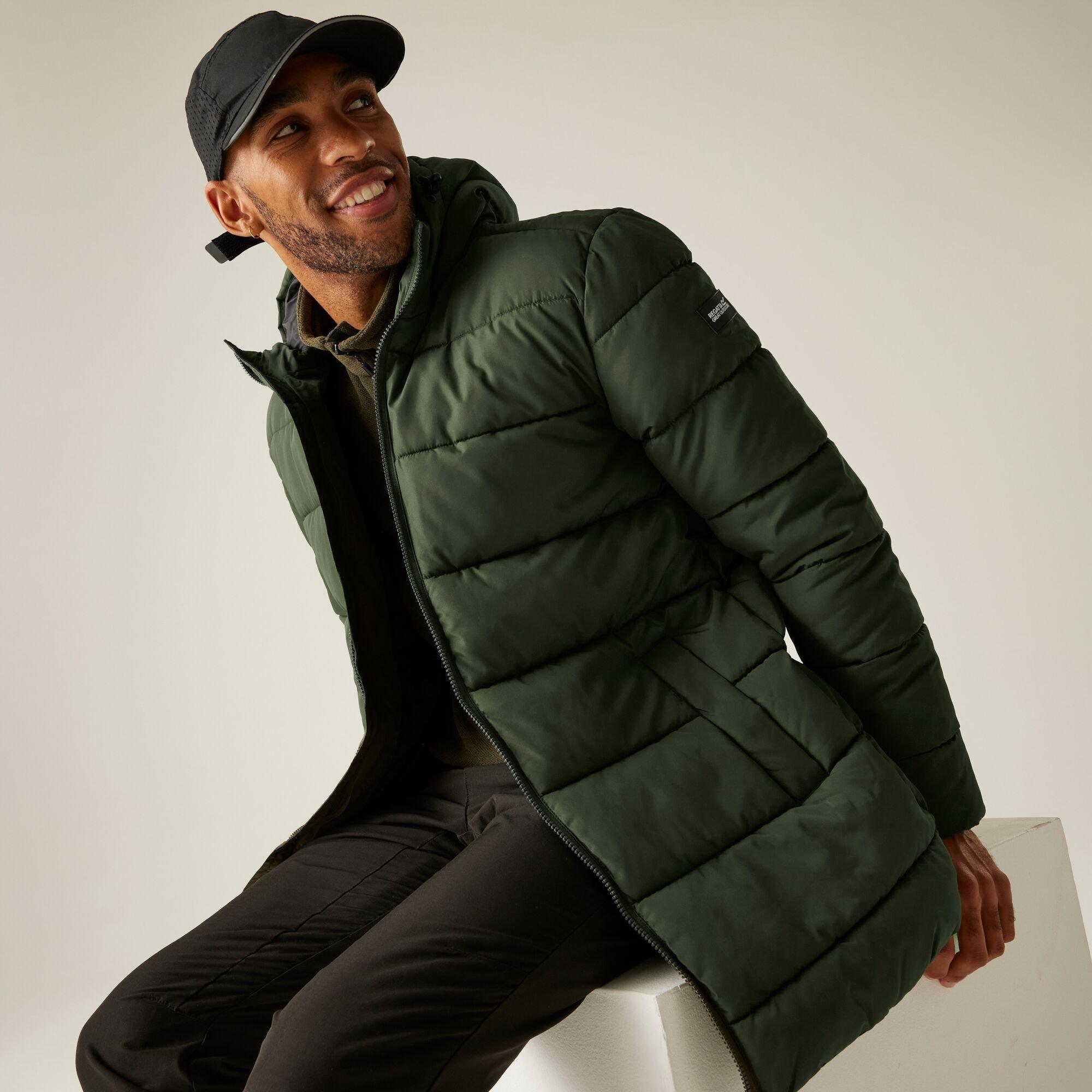 Regatta Men's Lakiver Padded Jacket - Dark Khaki - S