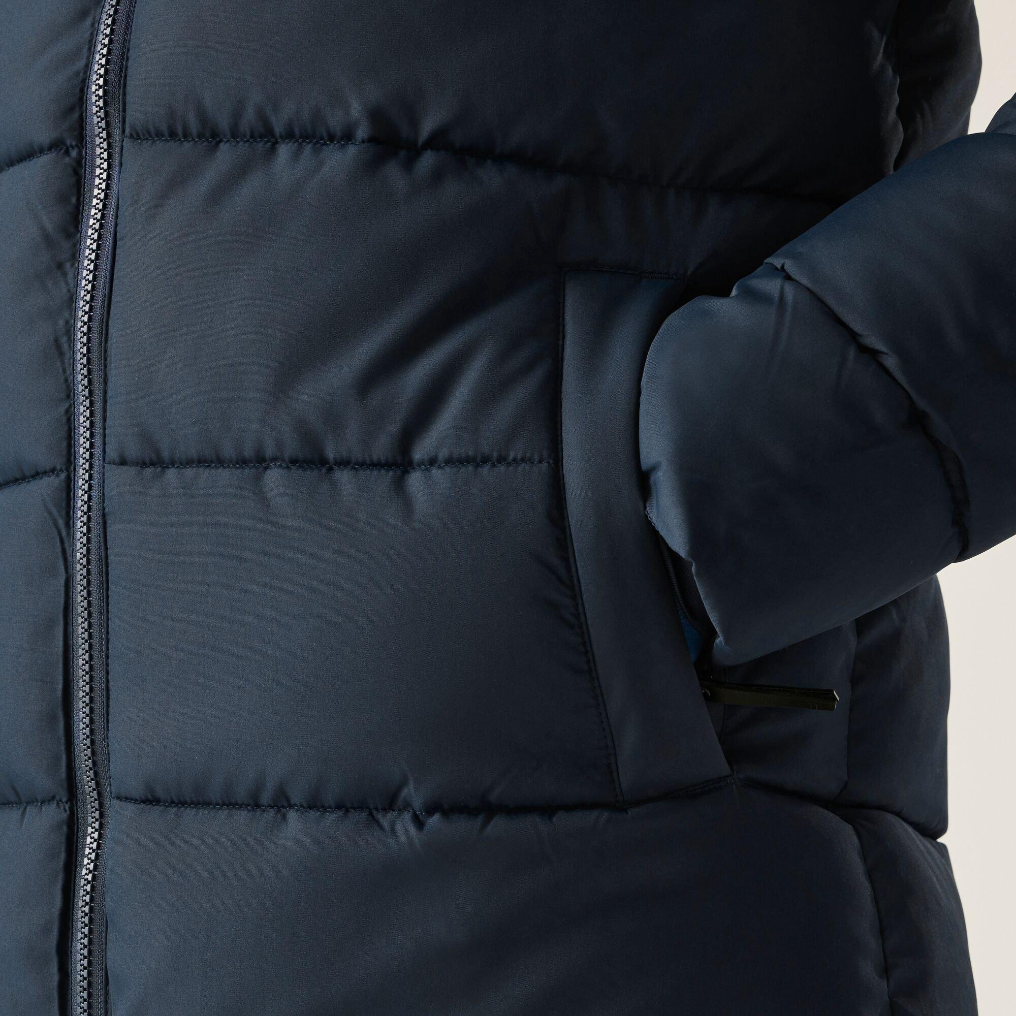 Navy - Regatta - Men's Lakiver Water-Repellent Feather-Free Quilted Jacket - 5