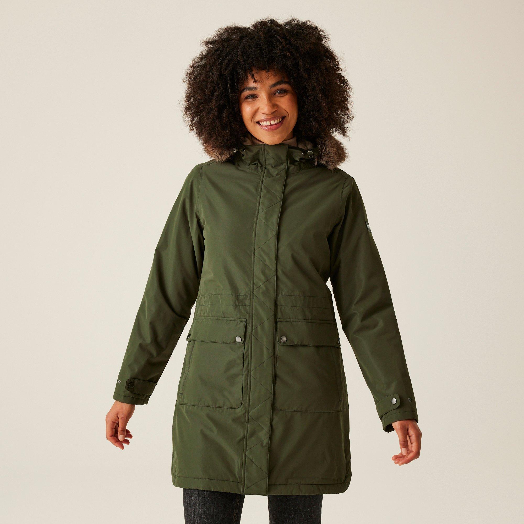 Dark Khaki - Regatta - Sabinka II Waterproof Jacket - 1