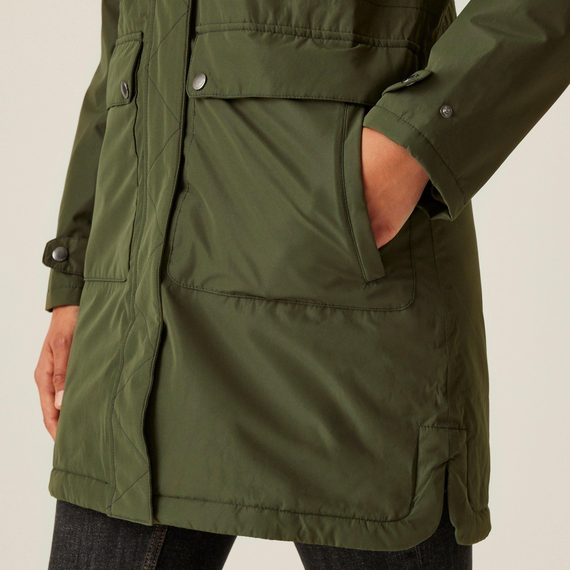 Dark Khaki - Regatta - Sabinka II Waterproof Jacket - 6