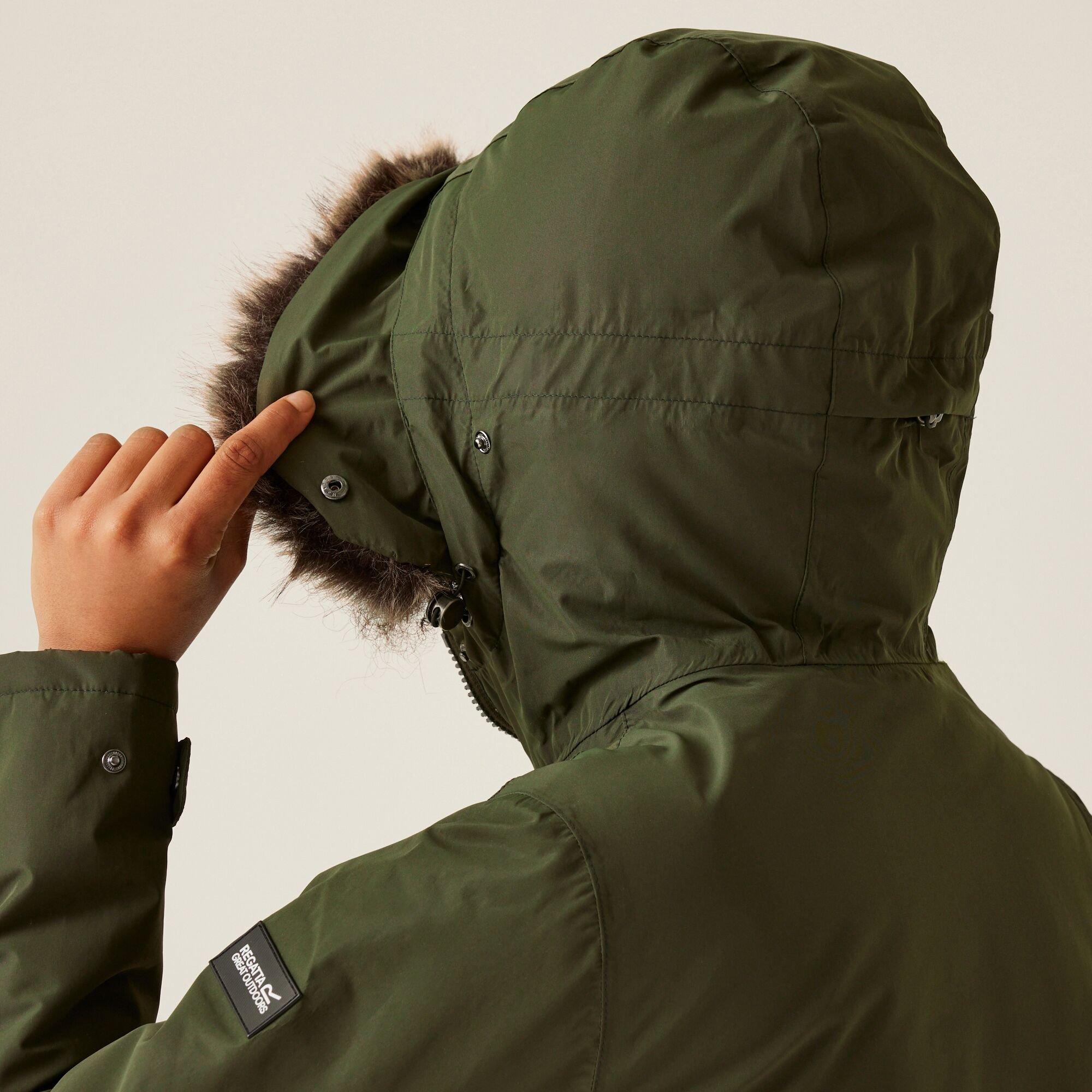 Dark Khaki - Regatta - Sabinka II Waterproof Jacket - 9