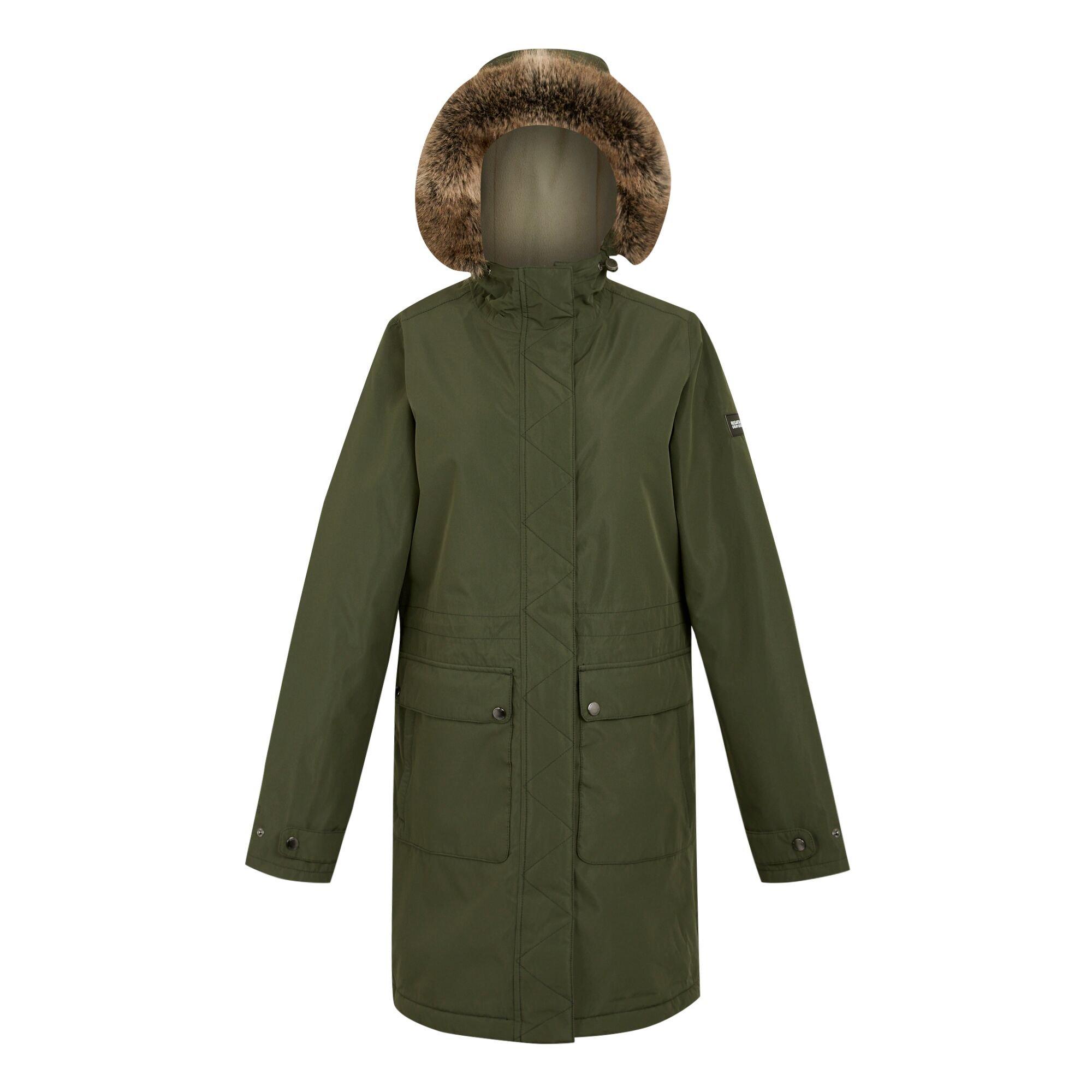 Dark Khaki - Regatta - Sabinka II Waterproof Jacket - 10