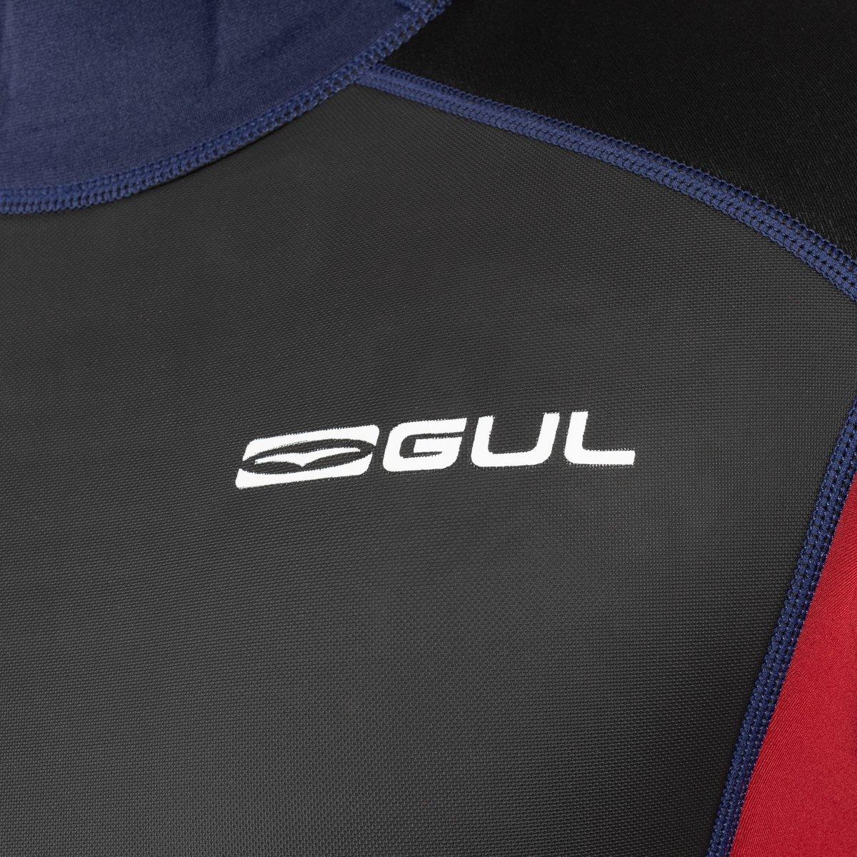 Grey/Navy - Gul - Response 3/2mm Flatlock Steamer - 11