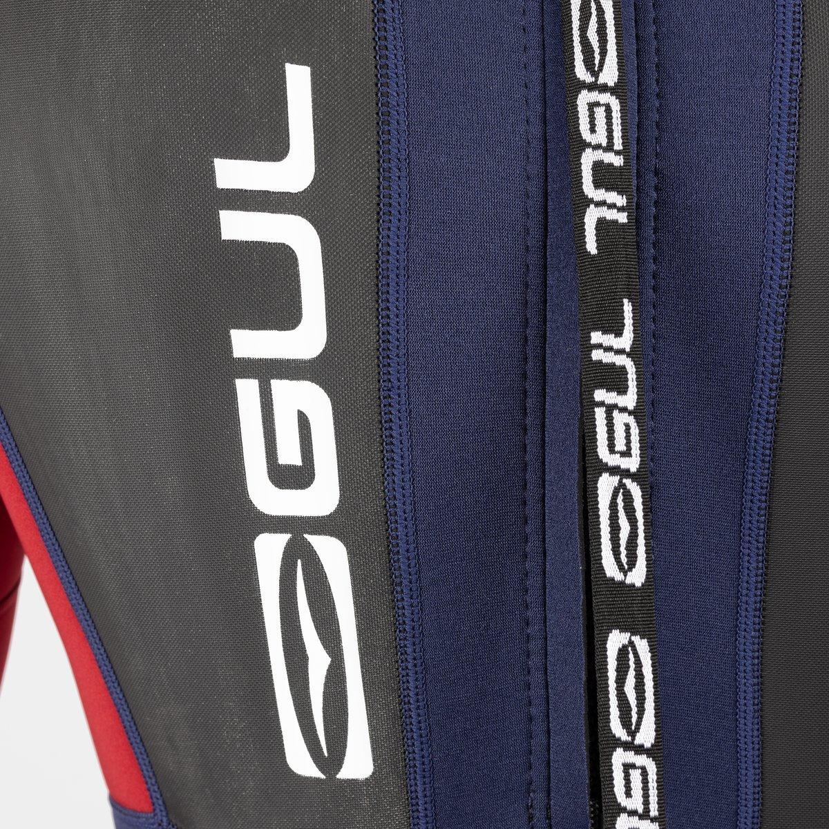 Grey/Navy - Gul - Response 3/2mm Flatlock Steamer - 12