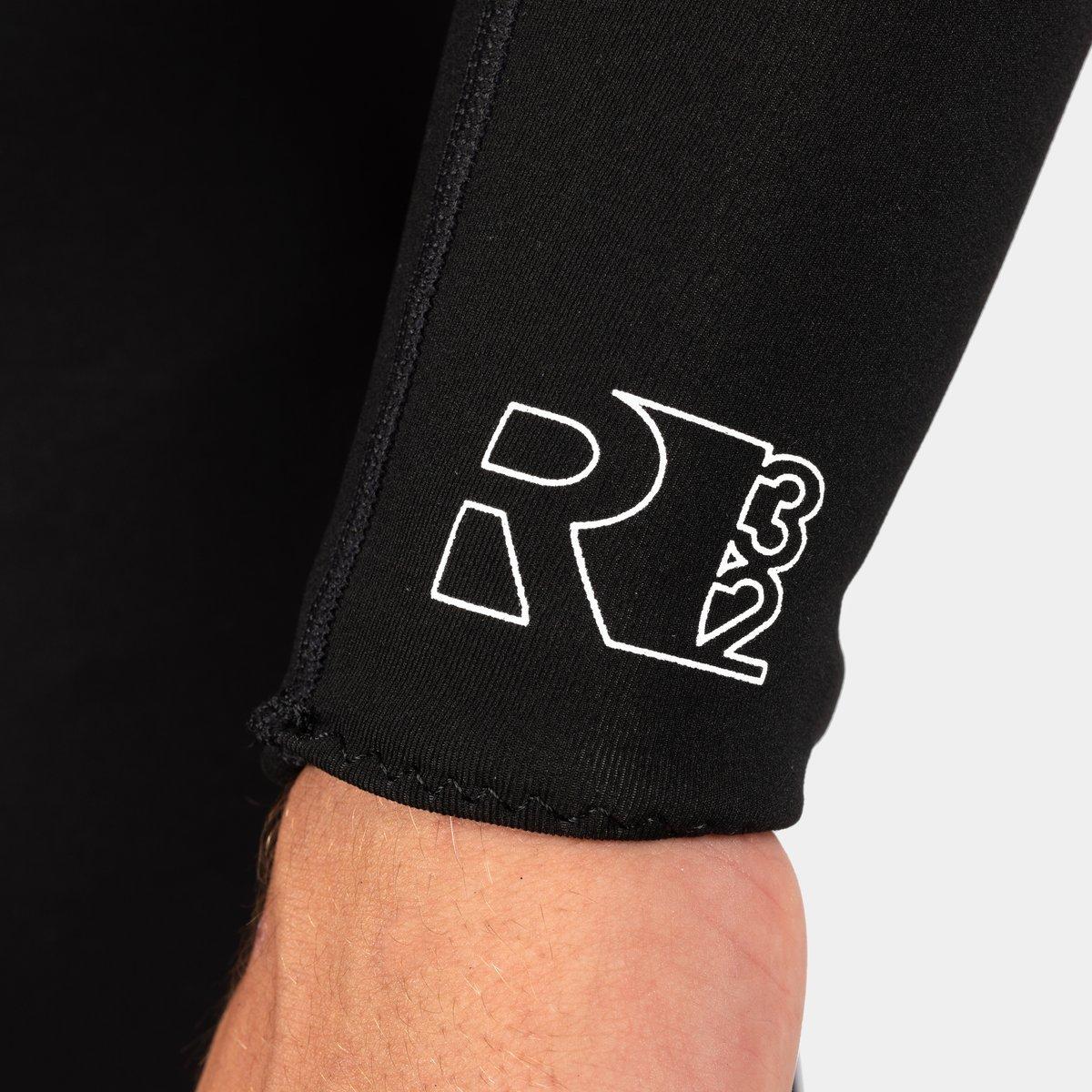 Grey/Navy - Gul - Response 3/2mm Flatlock Steamer - 7