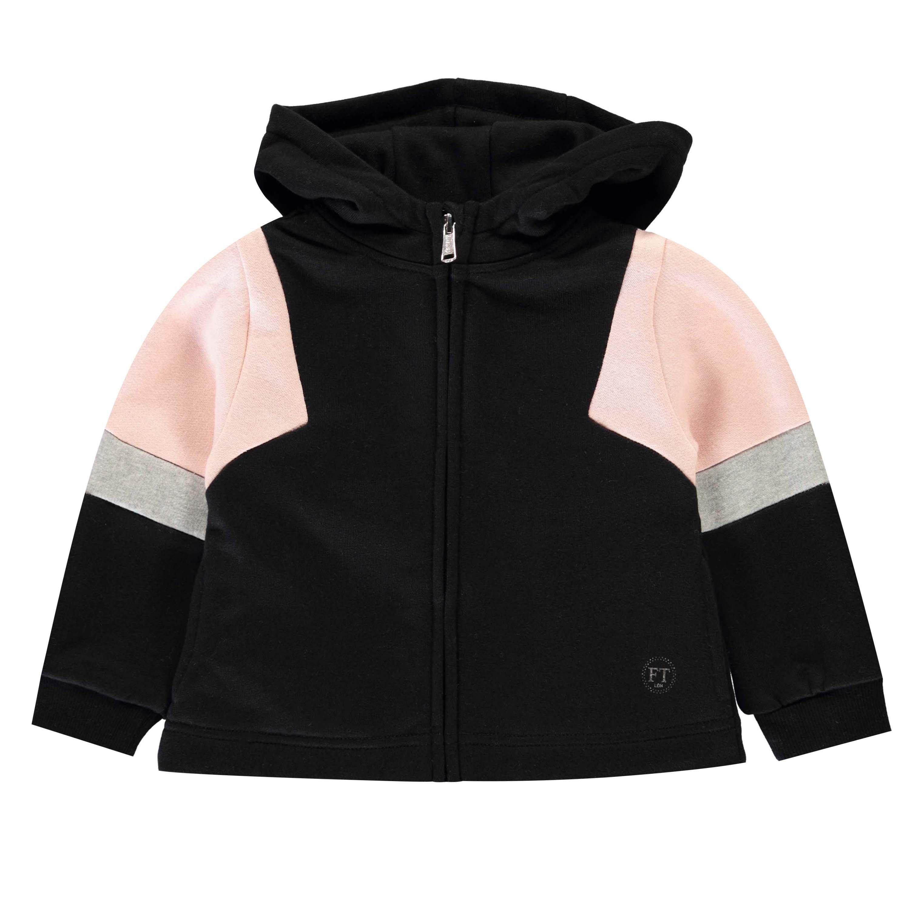 Black/Grey - Firetrap - 3 Piece Jogger Set Infant Girls - 2