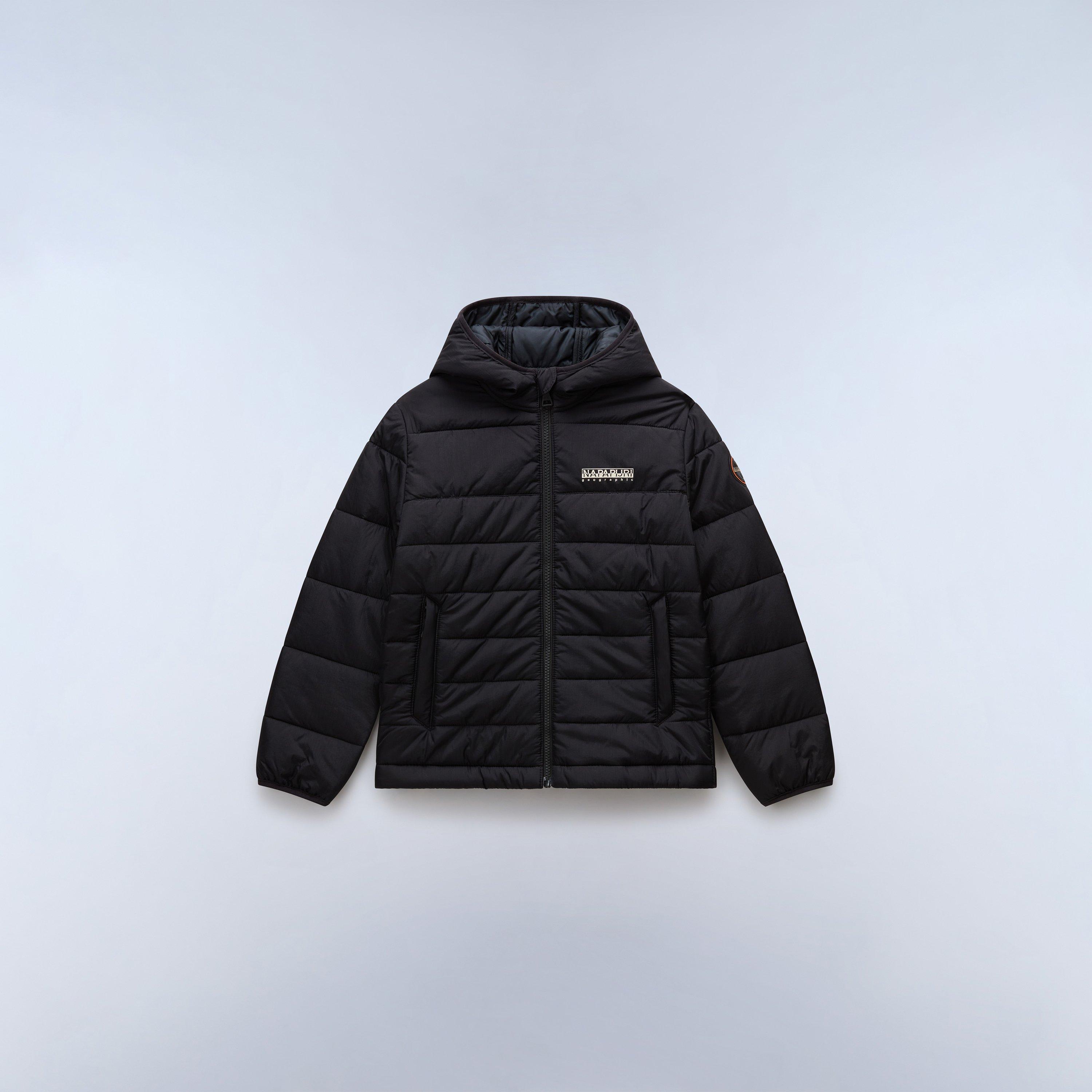 Black Beaut 941 - Napapijri - Kids' Napa Gesar Insulated Short Puffer Jacket - 1