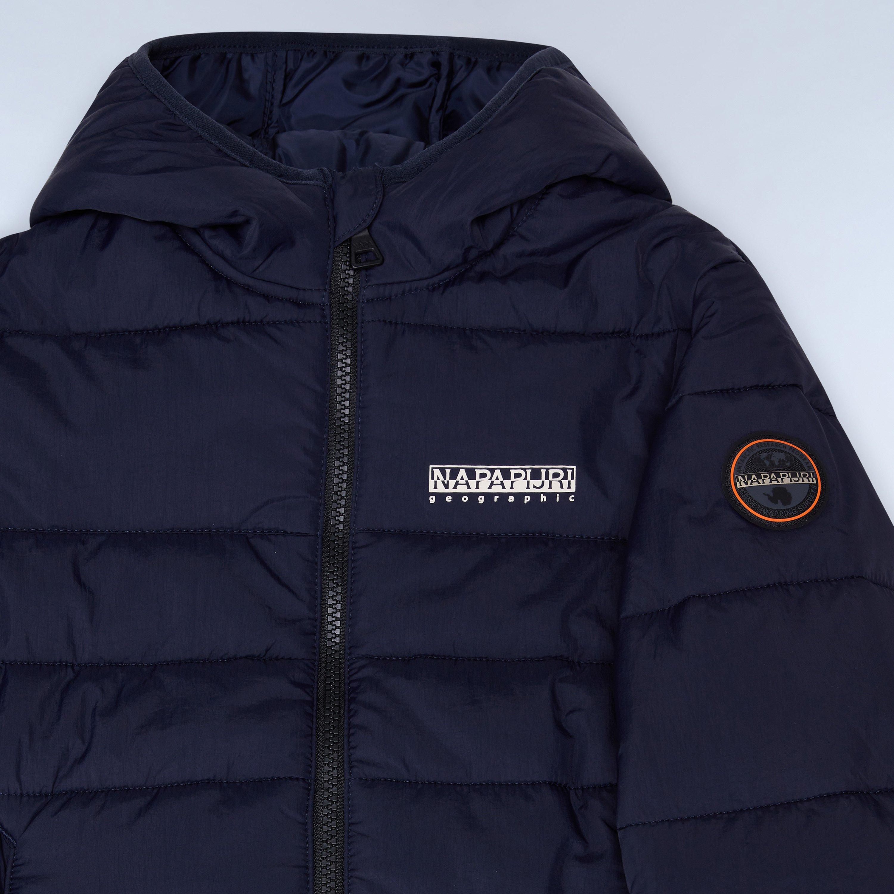 Blue Marine 176 - Napapijri - Kids' Napa Gesar Insulated Short Puffer Jacket - 3