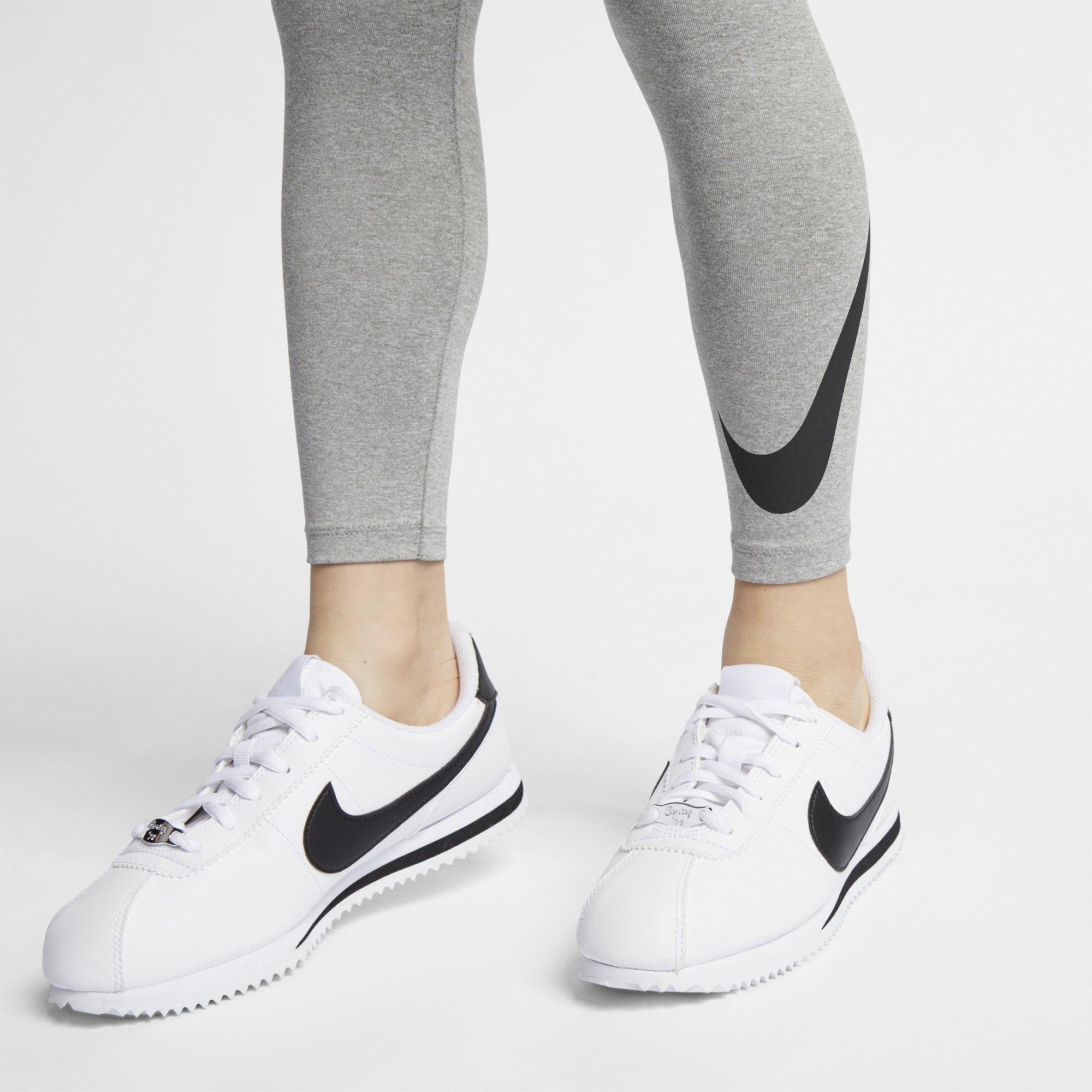 Grå - Nike - Swoosh Leggings Infant Girls - 3