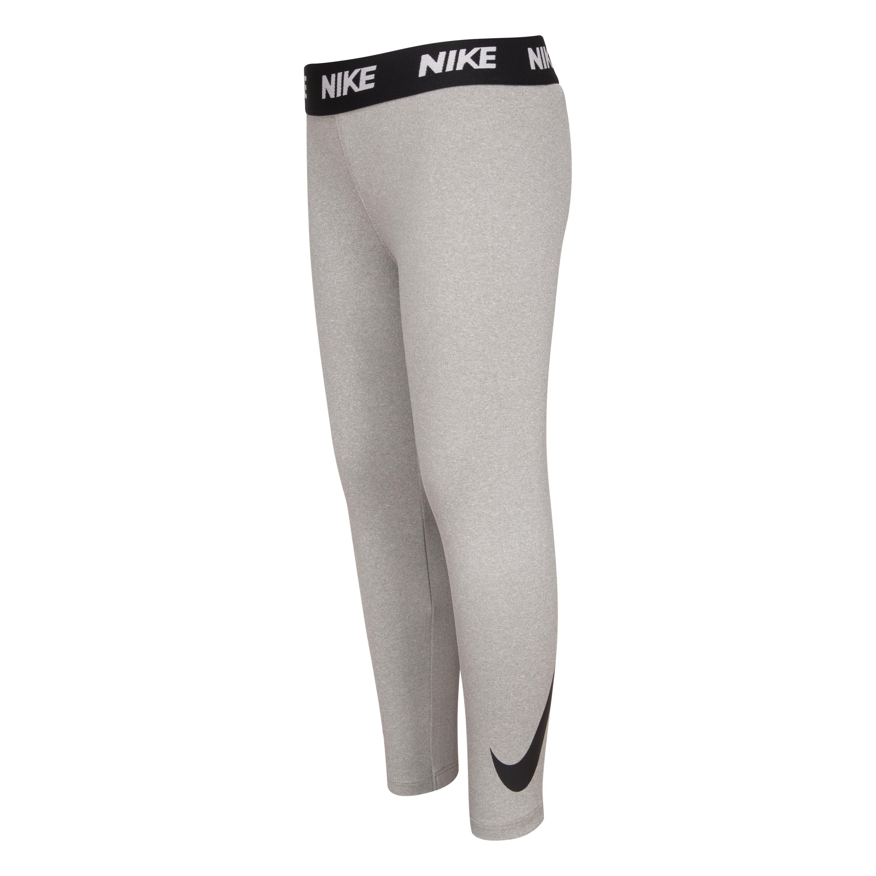 Grå - Nike - Swoosh Leggings Infant Girls - 9