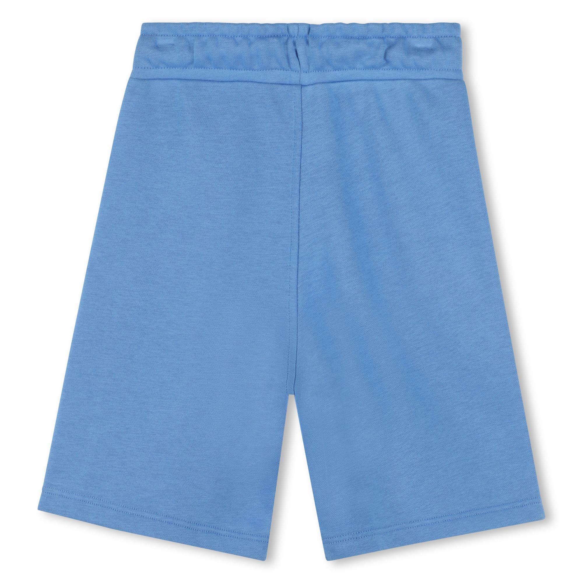 Navy Blue - Boss - Kids Jogging Shorts for Infants - 2