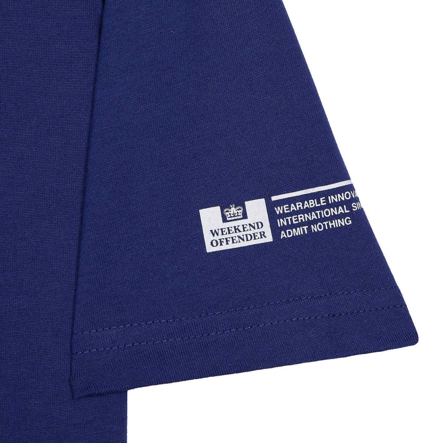 Blue - Weekend Offender - Bonpensiero Graphic T-Shirt - 4