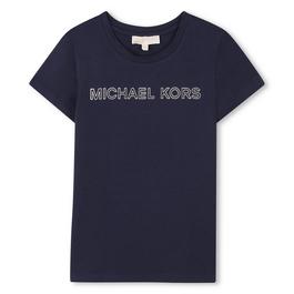 Michael Kors MK Metallic Tee In53