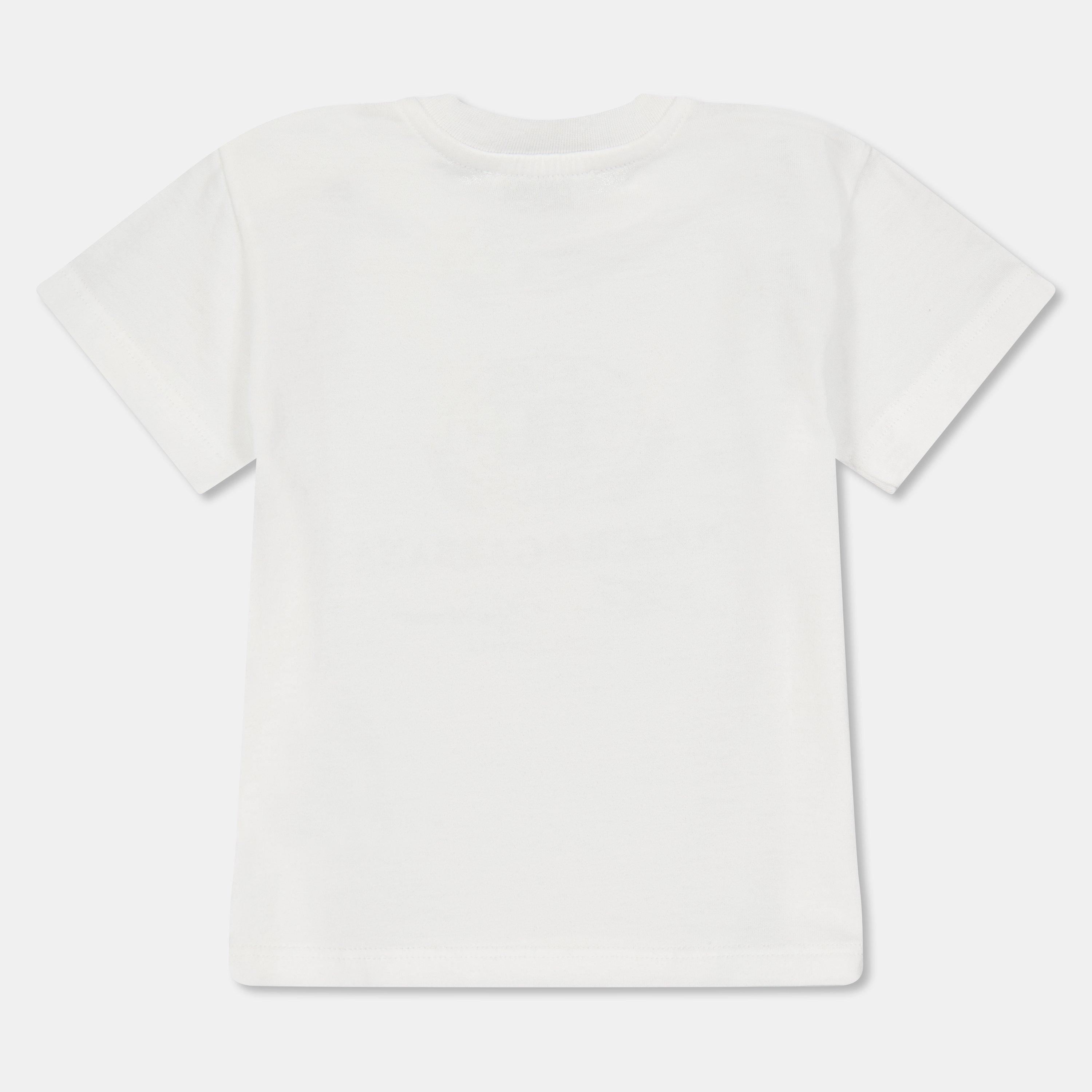 White S9000 - Dolce and Gabbana - Unisex Kids' DG Logo Regular Fit T-Shirt - 2