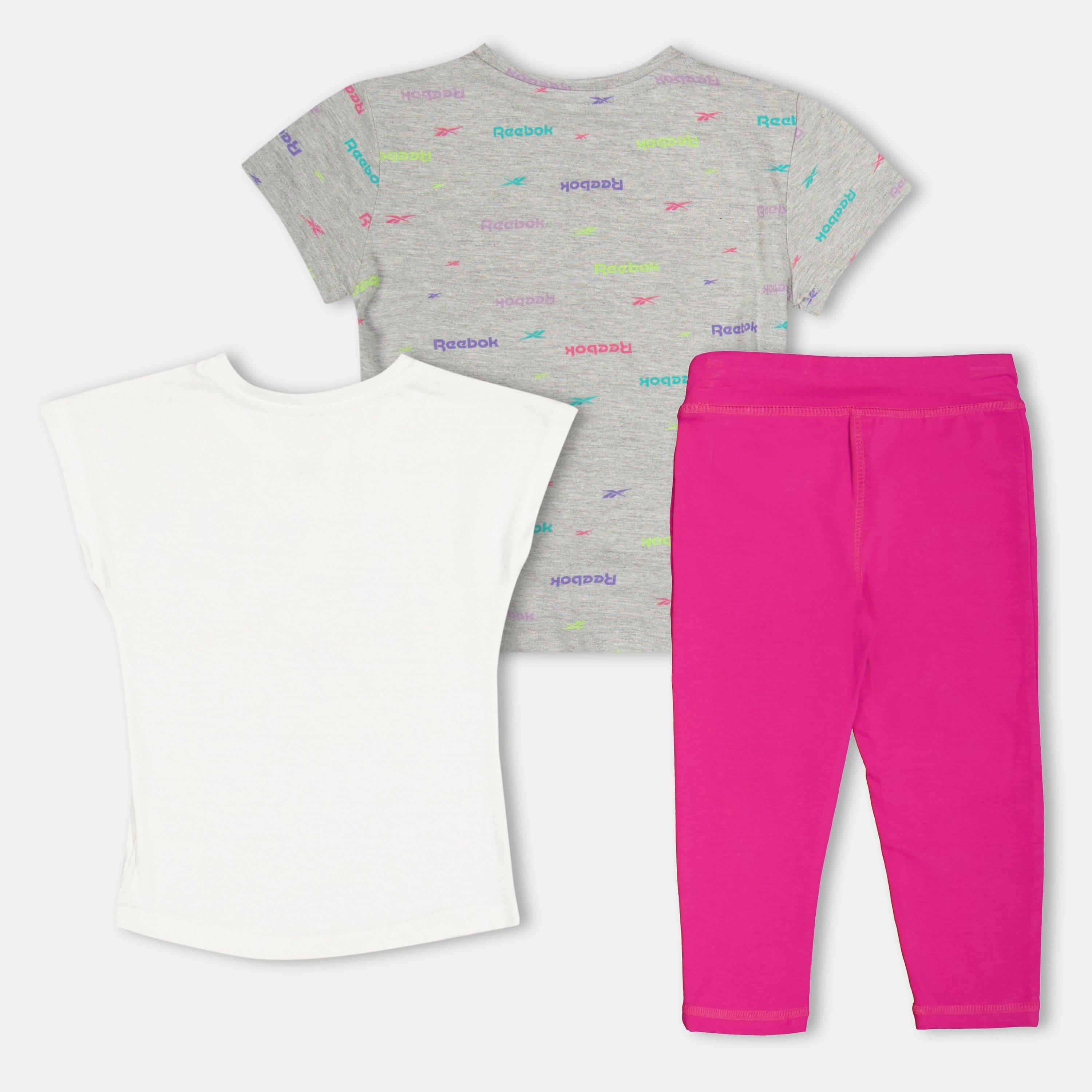 Fuchsia Lila - Reebok - 3Pcs Set In99 - 2