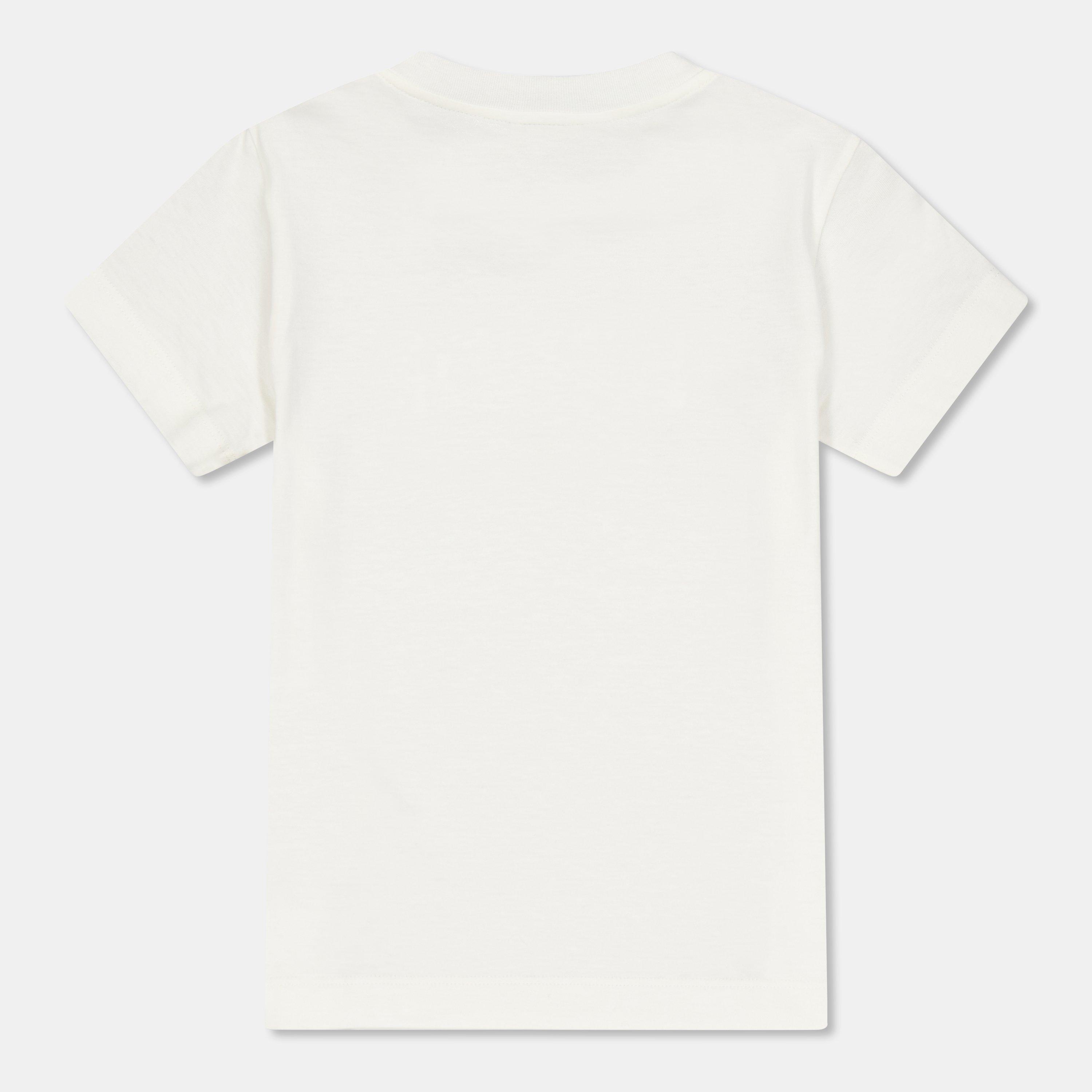 White S9000 - Dolce and Gabbana - Unisex Kids' DG Logo Regular Fit T-Shirt - 2