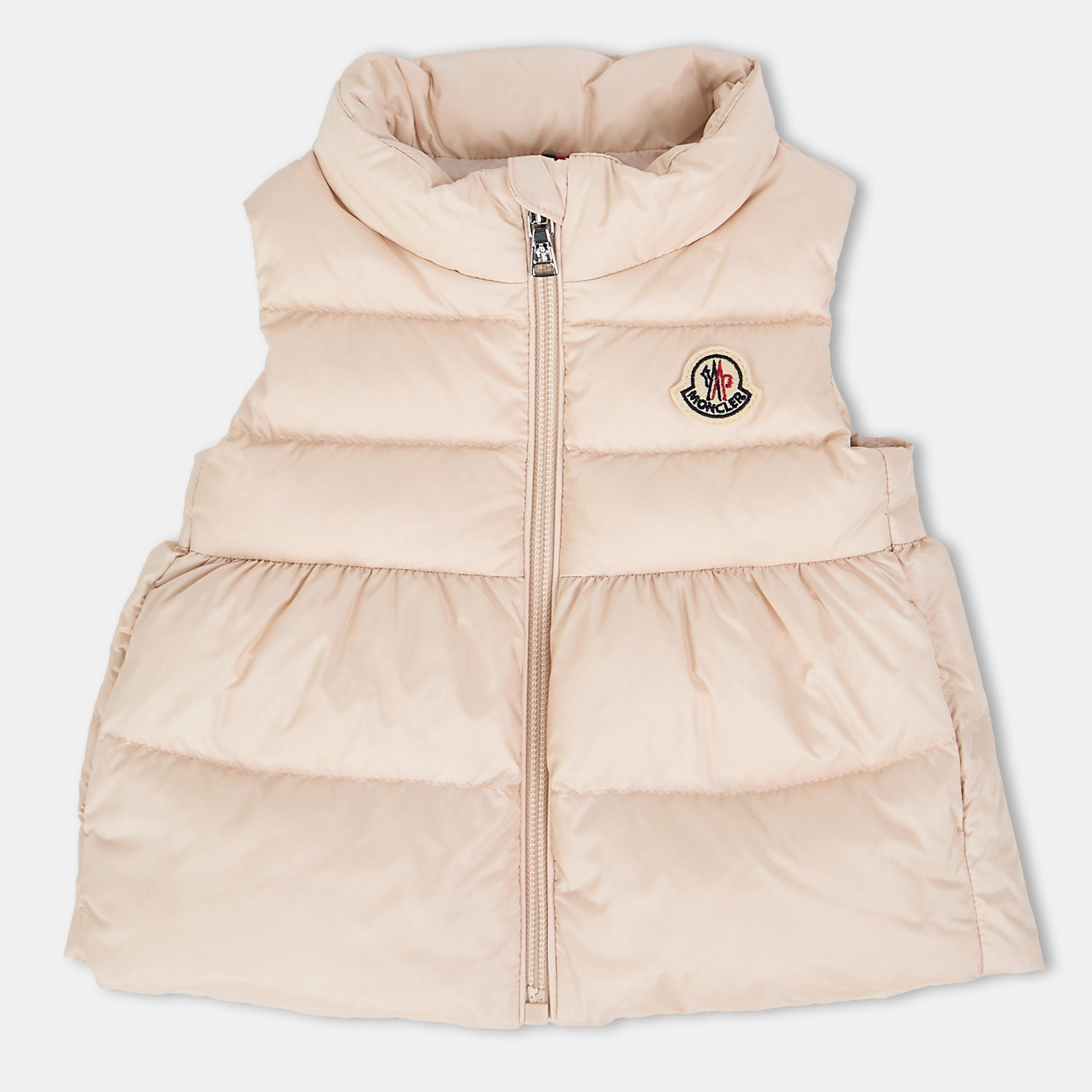 Moncler Kids' Lightweight Water Repellent Gilet - Pink 51N - Size 3Y