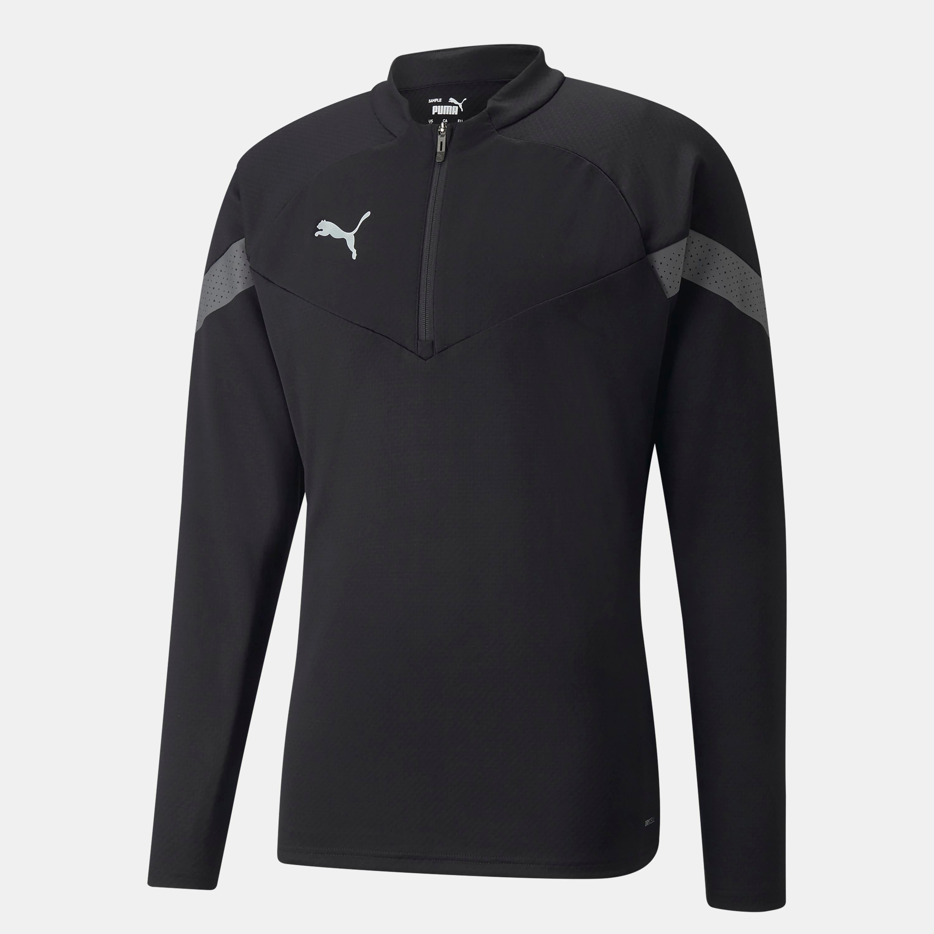 Black - Puma - Teamfinal Trainig 1/4 Zip Top - 1