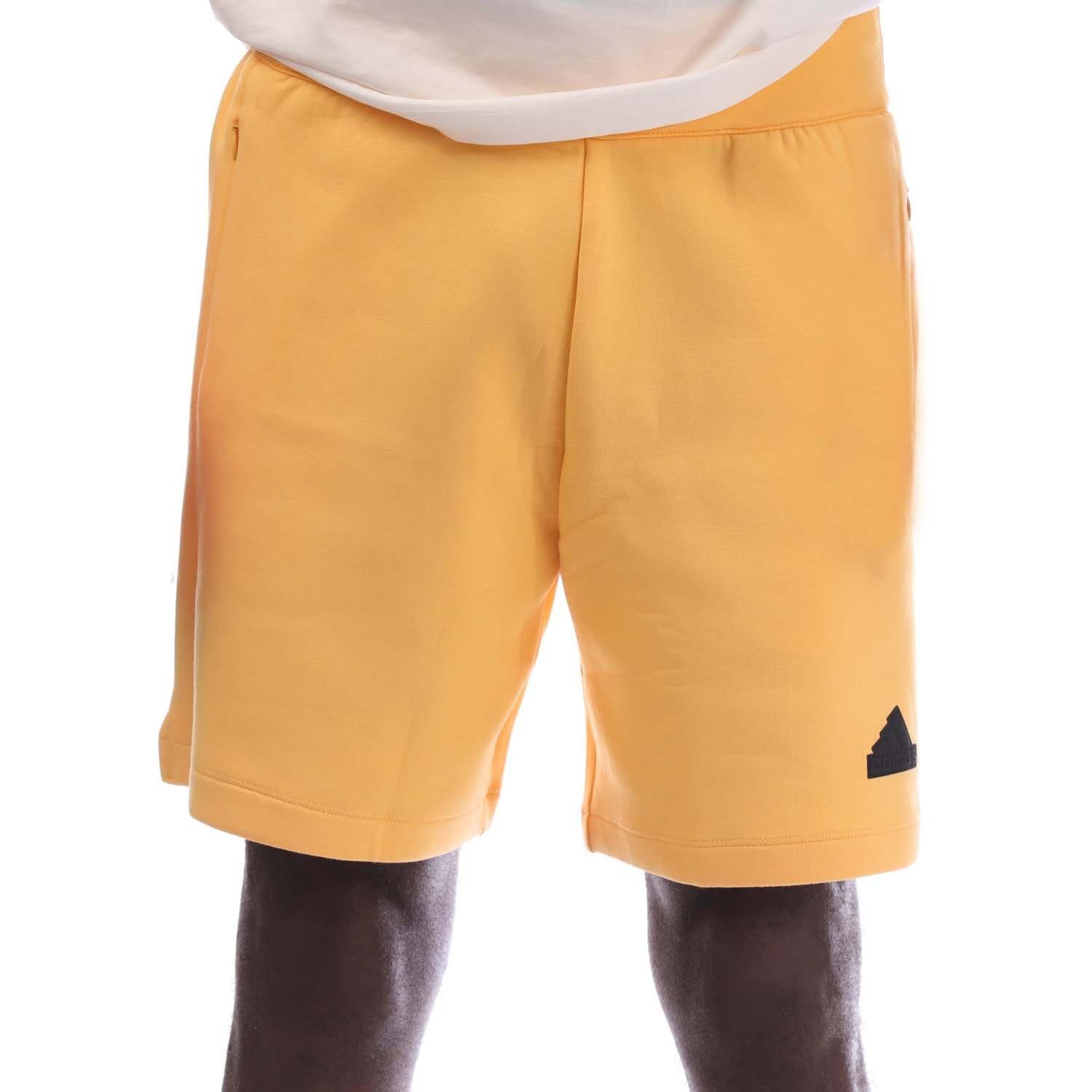 Yellow - adidas - Z.N.E. Premium Shorts - 1