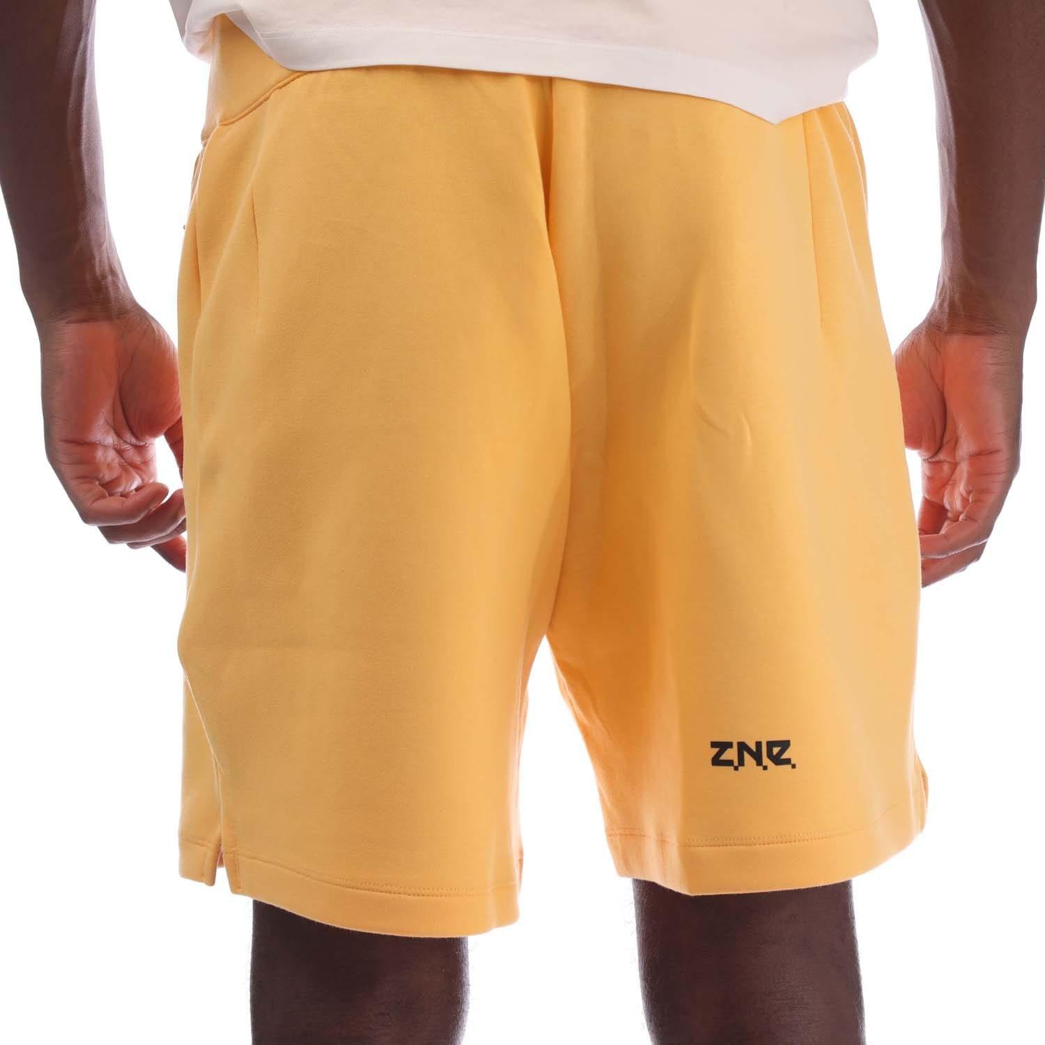 Yellow - adidas - Z.N.E. Premium Shorts - 2