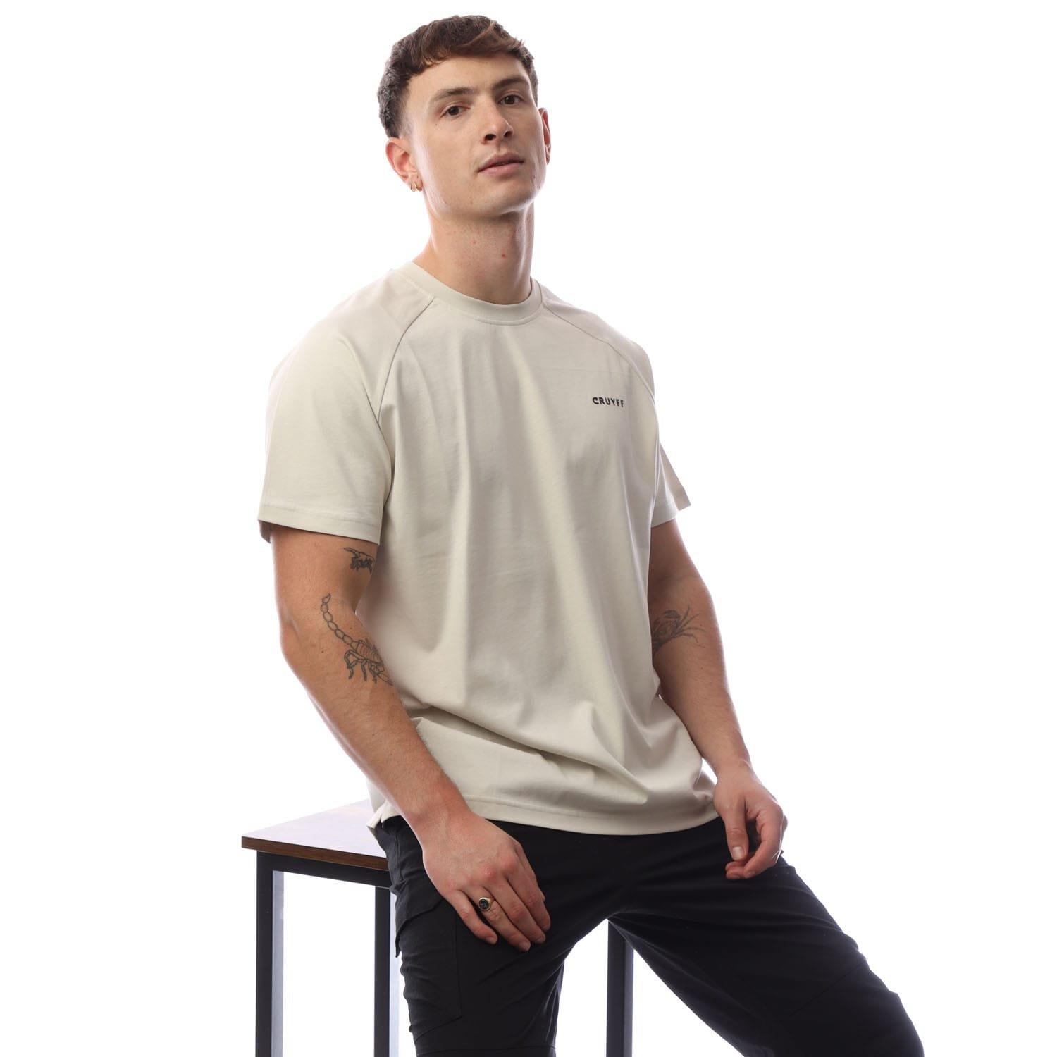 Cream - Cruyff - Back Graphic Raglan T-Shirt - 4