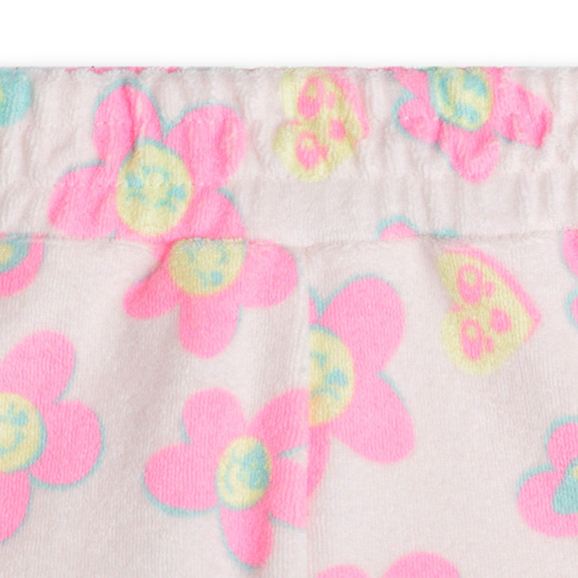 Pale Pink 45S - Billieblush - Kids' Pattern Fleece Jogger Shorts - 3